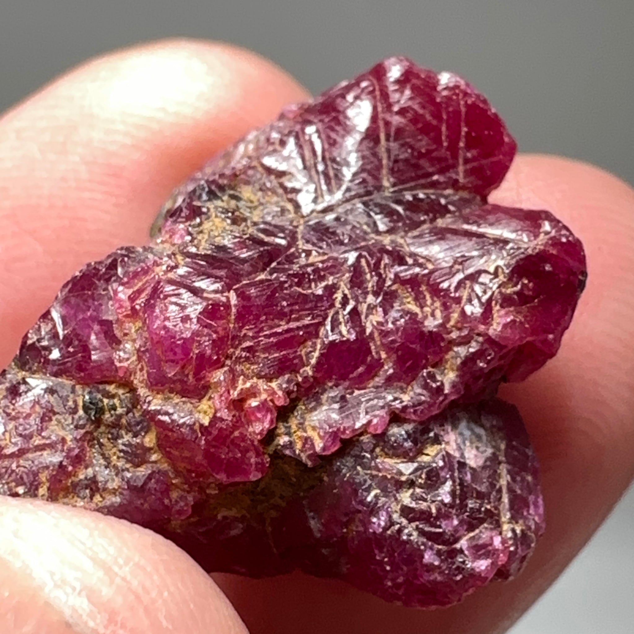 Winza Ruby Crystal, 38.20ct, West Pokot, Kenya, Untreated Unheated