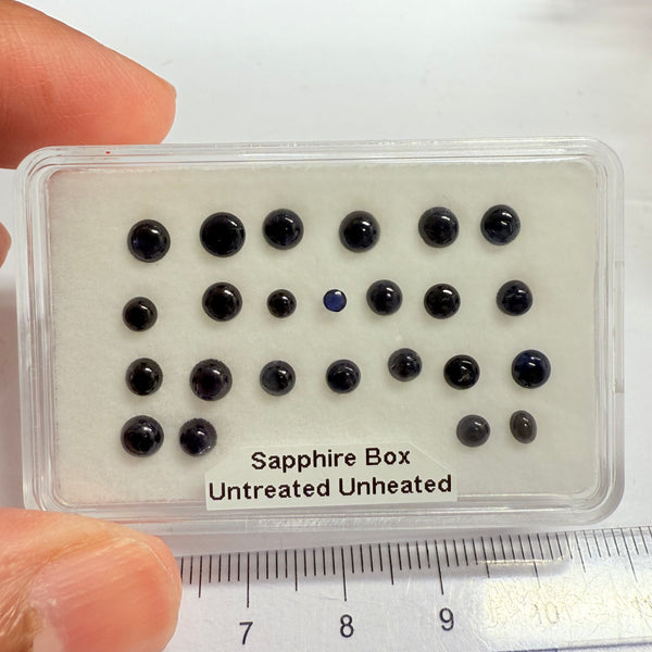 Sapphire Box, Songea, Tanzania, Untreated Unheated