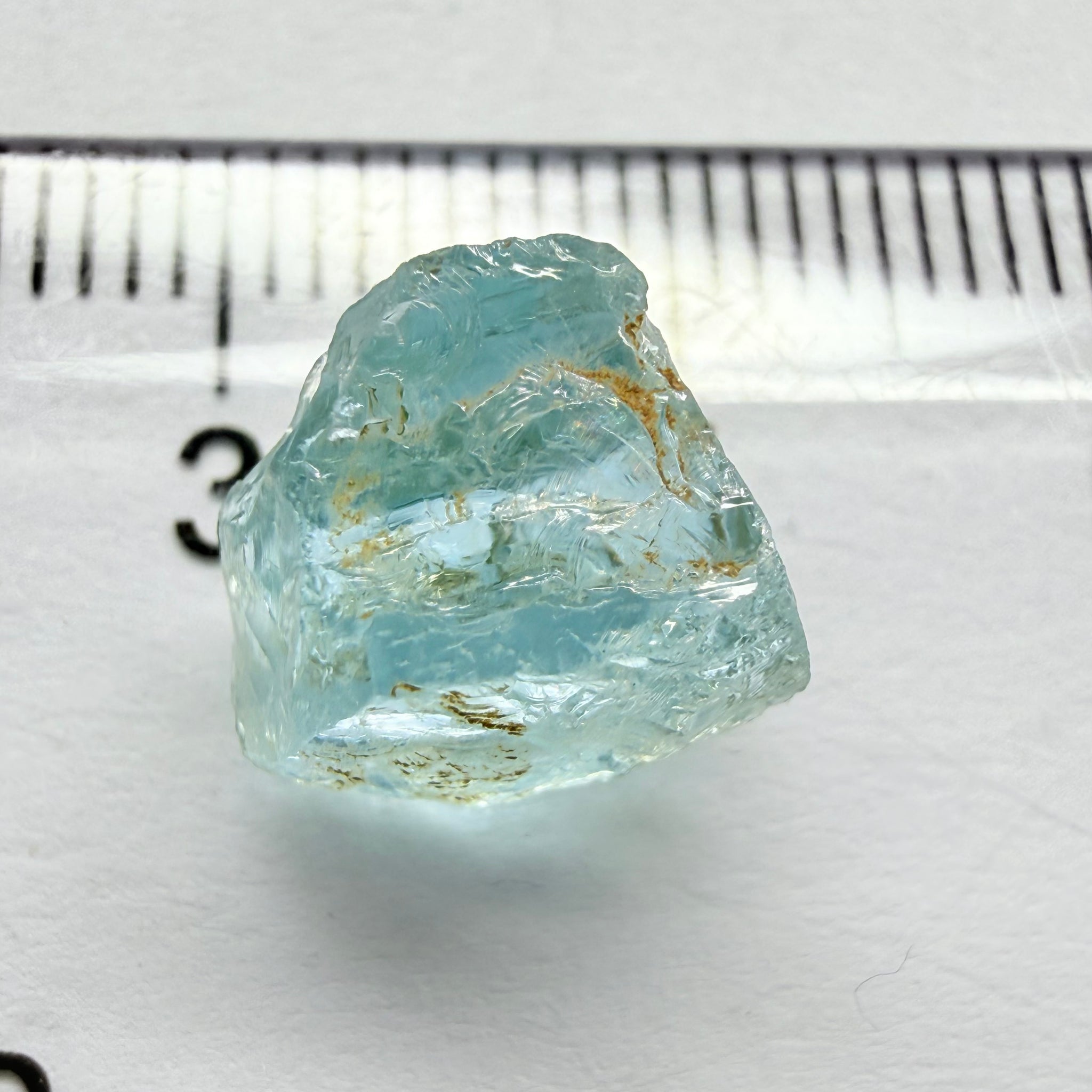 Aquamarine, 4.41ct, Loliondo, Tanzania, Untreated Unheated, vvs-if