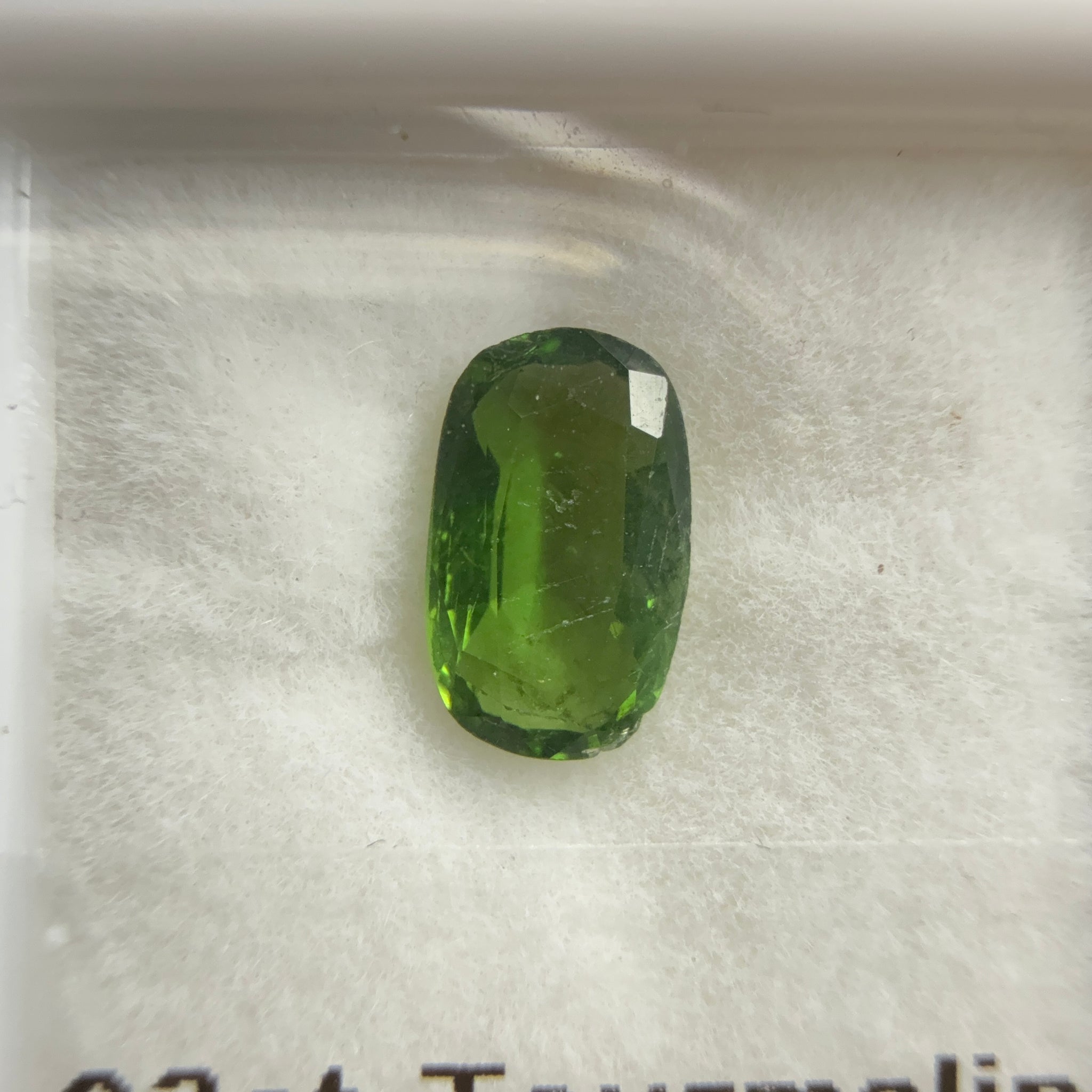Tourmaline, 1.03ct, Tanzania, Untreated Unheated, native cut
