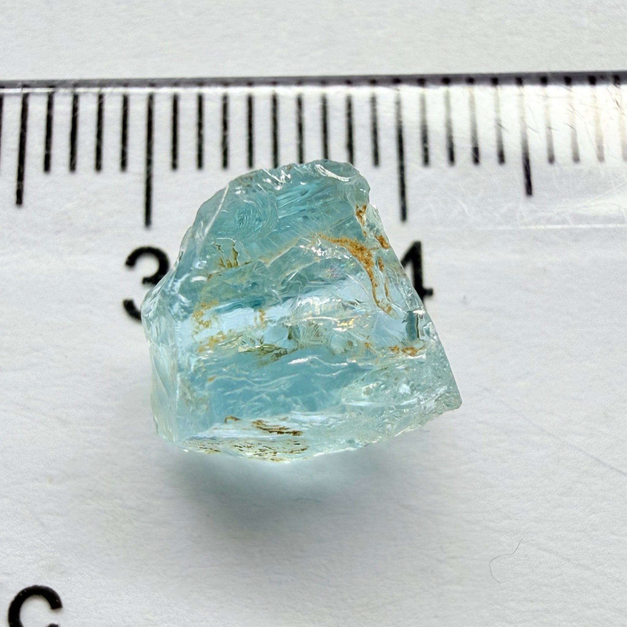 Aquamarine, 4.41ct, Loliondo, Tanzania, Untreated Unheated, vvs-if