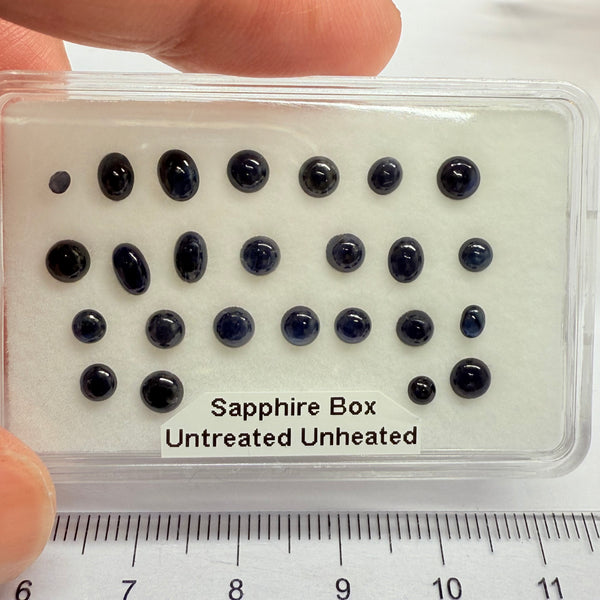 Sapphire Box, Songea, Tanzania, Untreated Unheated