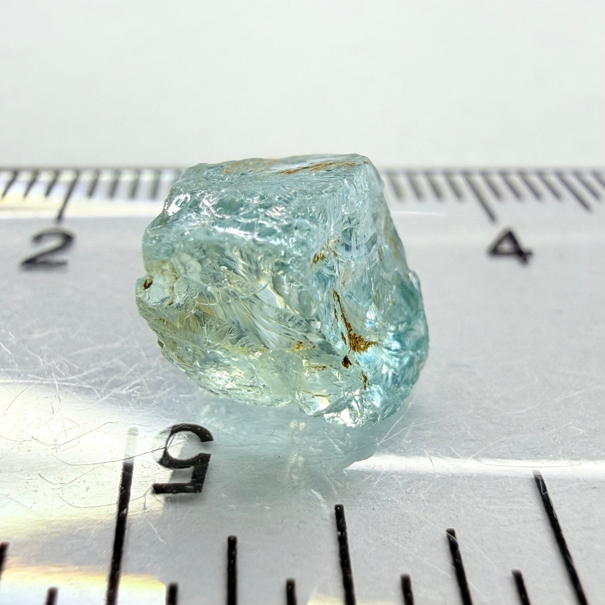 Aquamarine, 4.41ct, Loliondo, Tanzania, Untreated Unheated, vvs-if