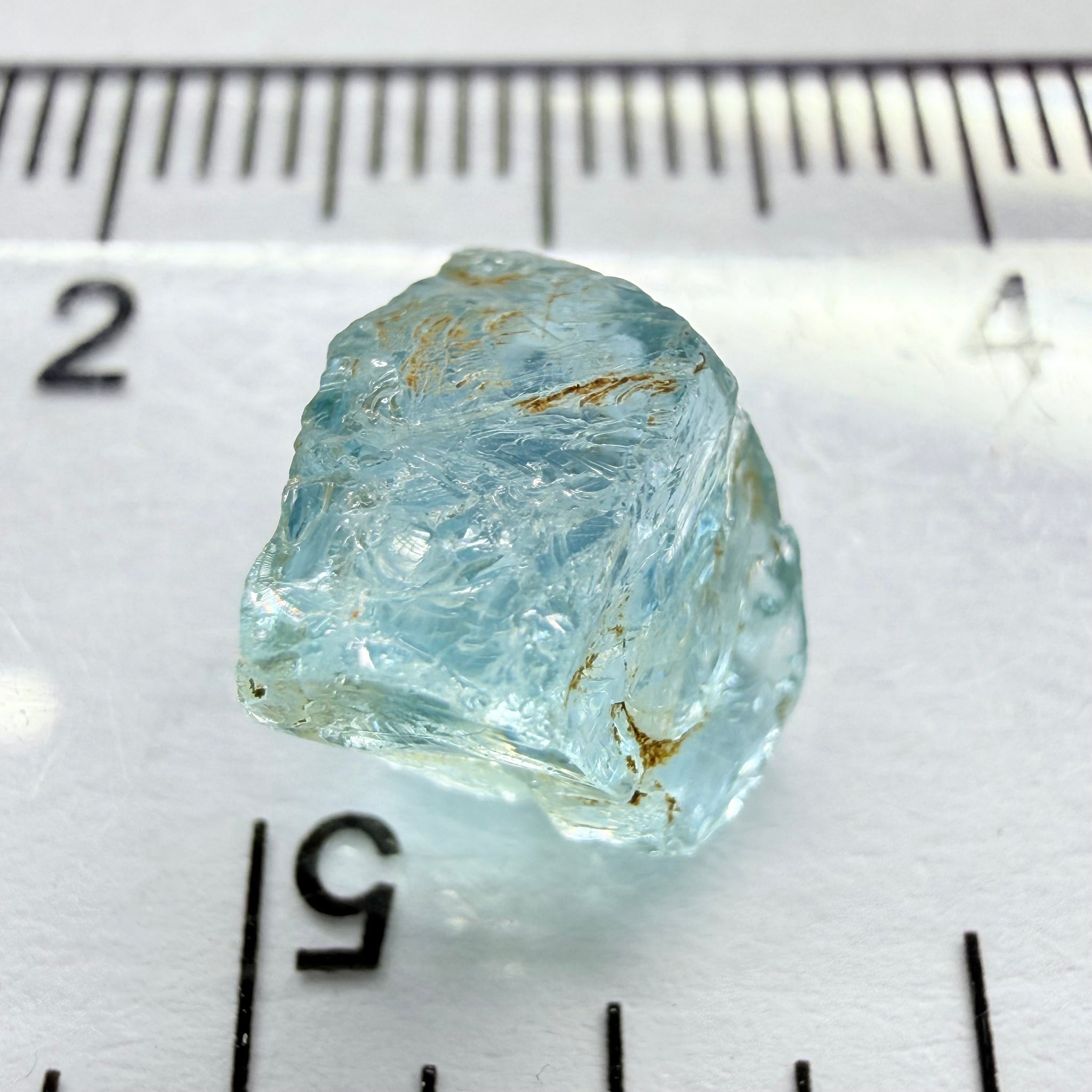 Aquamarine, 4.41ct, Loliondo, Tanzania, Untreated Unheated, vvs-if