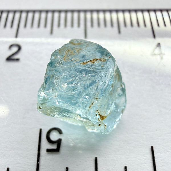 Aquamarine, 4.41ct, Loliondo, Tanzania, Untreated Unheated, vvs-if