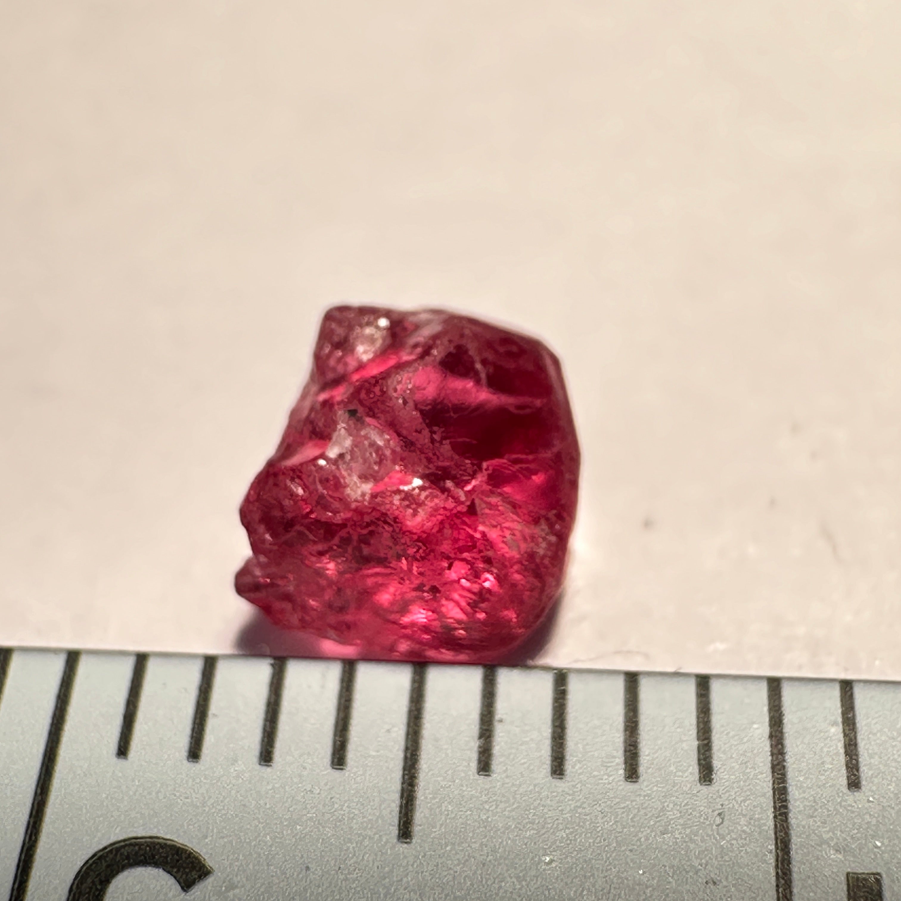 0.87ct Mahenge Spinel, Mahenge, Tanzania, silky, Untreated Unheated, tiny stone