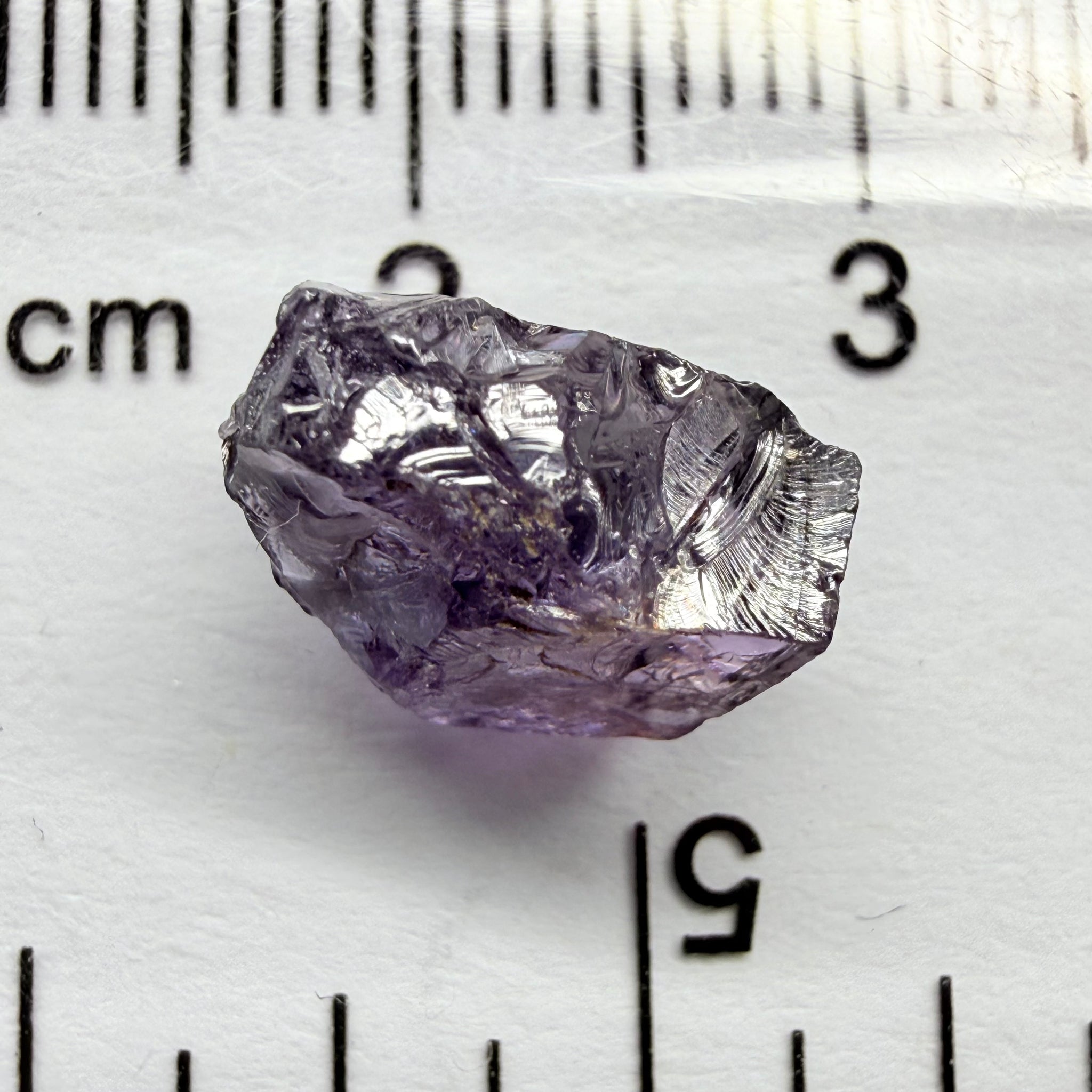 Cobalt Spinel, 5.00ct, Mahenge, Tanzania, Untreated Unheated, slightly included, purple violet modifier in the blue caused by higher iron in the stone