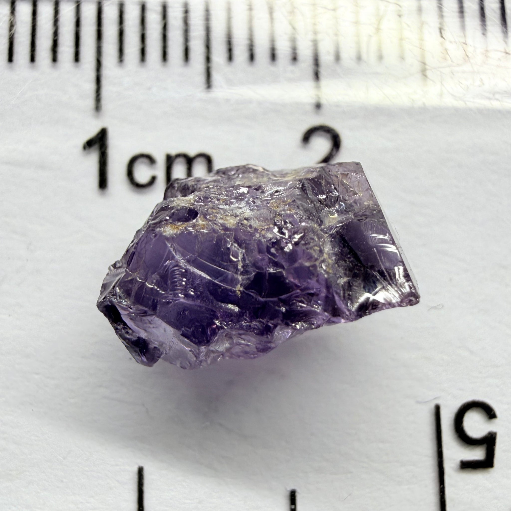 Cobalt Spinel, 5.00ct, Mahenge, Tanzania, Untreated Unheated, slightly included, purple violet modifier in the blue caused by higher iron in the stone