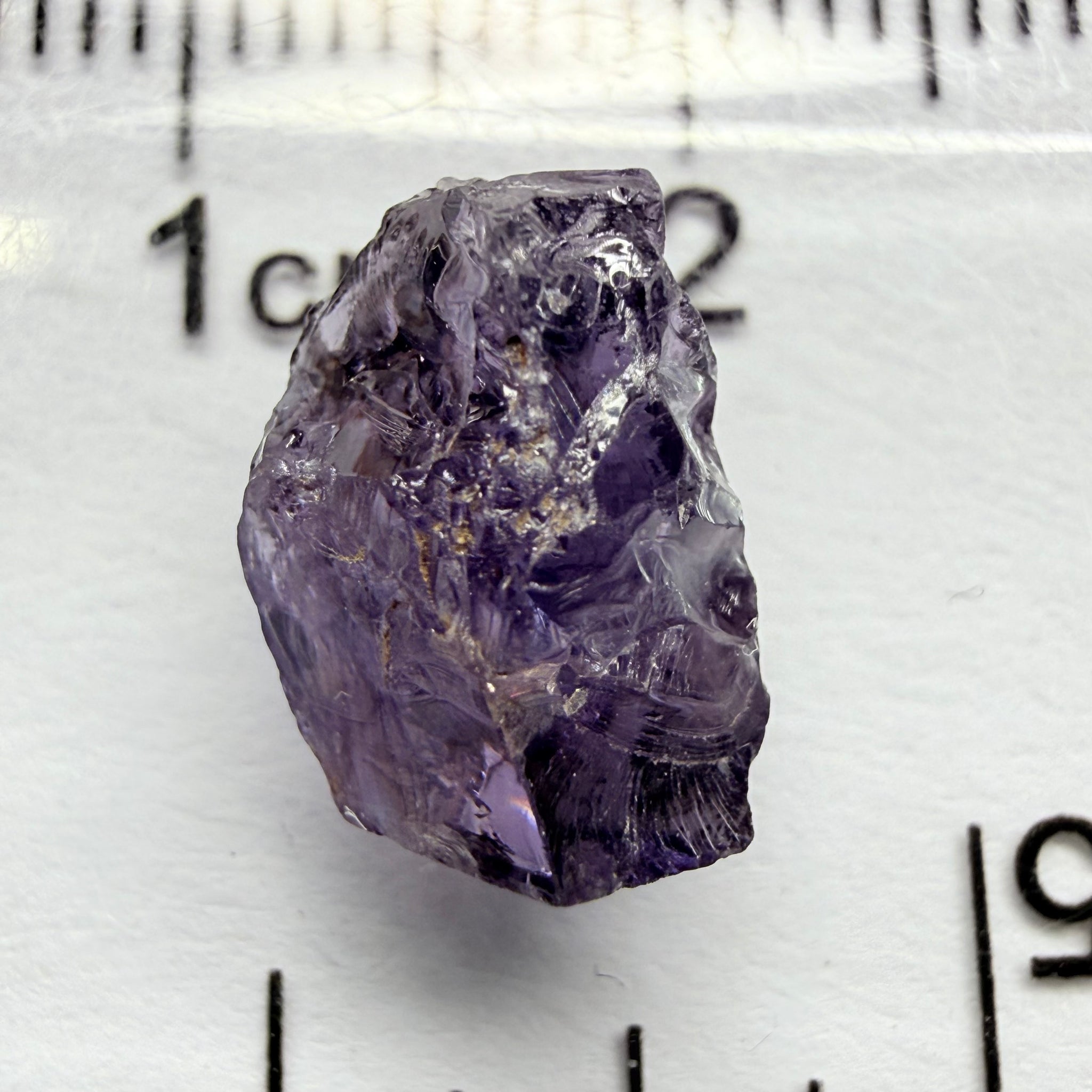 Cobalt Spinel, 5.00ct, Mahenge, Tanzania, Untreated Unheated, slightly included, purple violet modifier in the blue caused by higher iron in the stone
