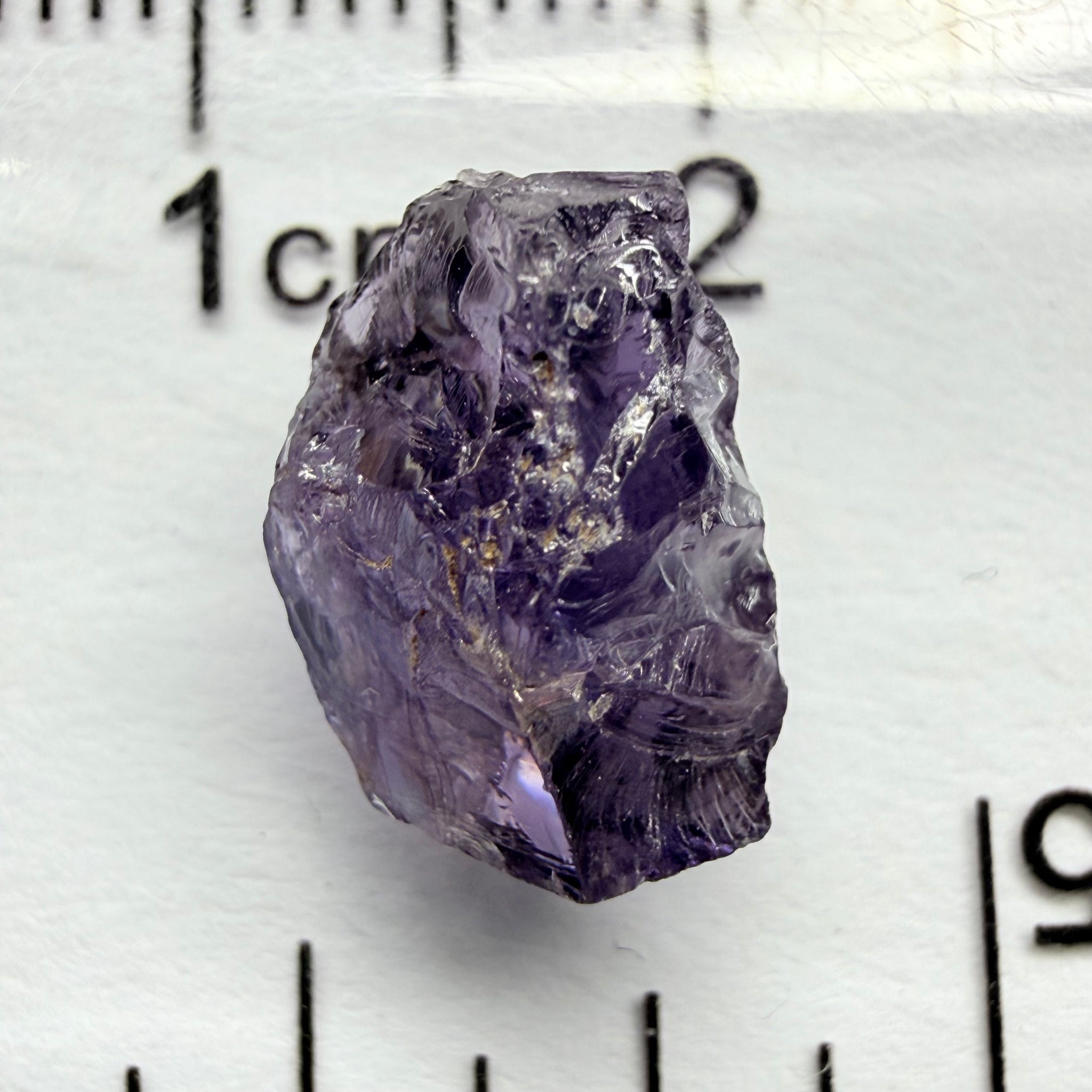 Cobalt Spinel, 5.00ct, Mahenge, Tanzania, Untreated Unheated, slightly included, purple violet modifier in the blue caused by higher iron in the stone