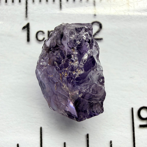 Cobalt Spinel, 5.00ct, Mahenge, Tanzania, Untreated Unheated, slightly included, purple violet modifier in the blue caused by higher iron in the stone
