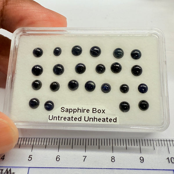 Sapphire Box, Songea, Tanzania, Untreated Unheated