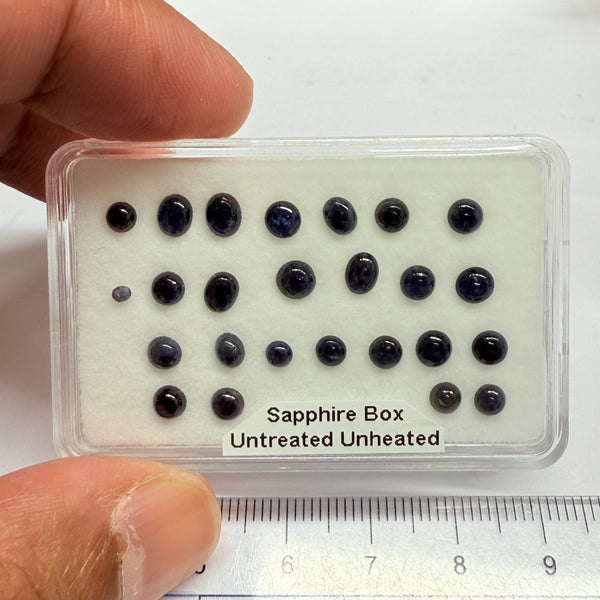 Sapphire Box, Songea, Tanzania, Untreated Unheated
