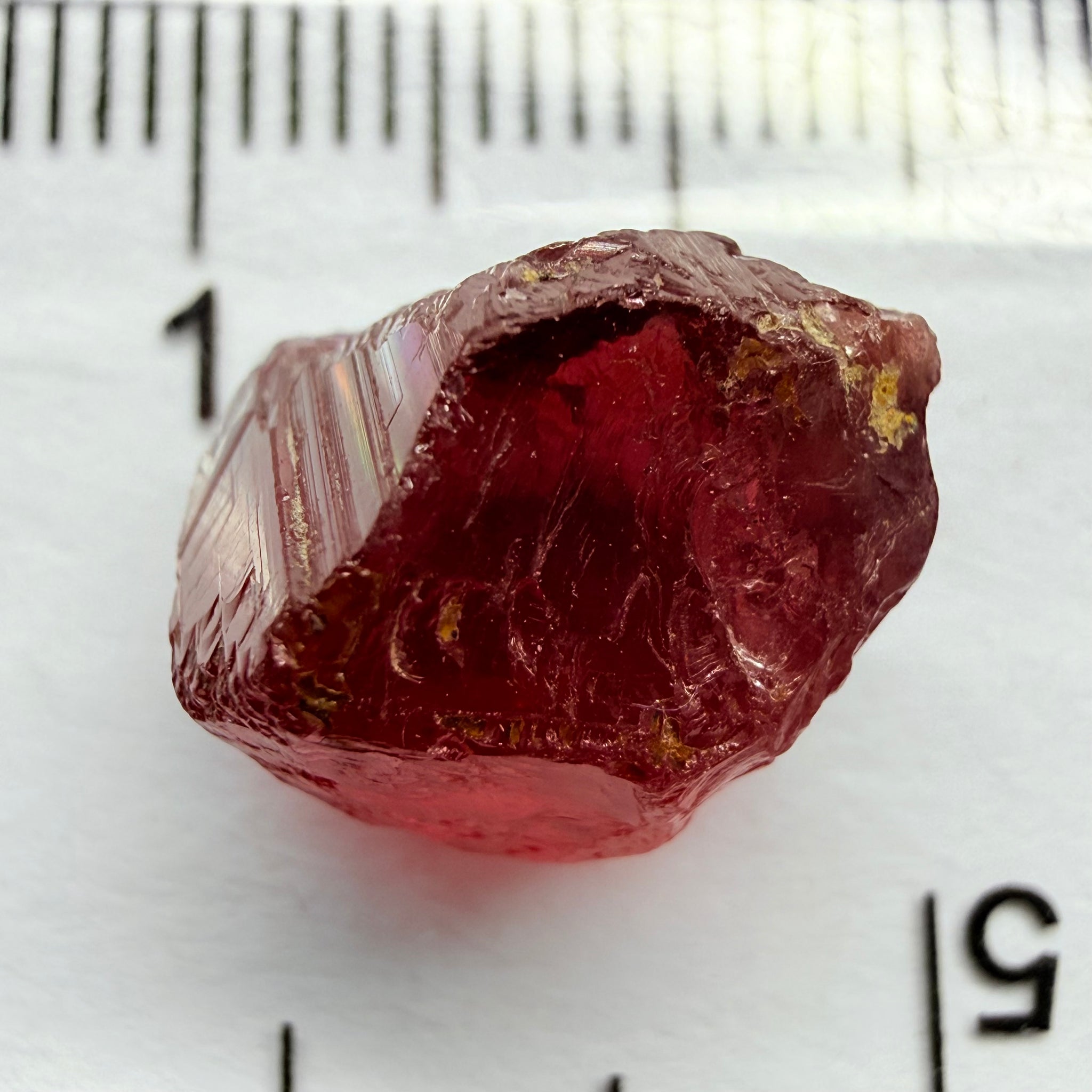 Umba Garnet, 10.91ct, Umba, Tanzania. Untreated Unheated. VVS with a little very fine silk