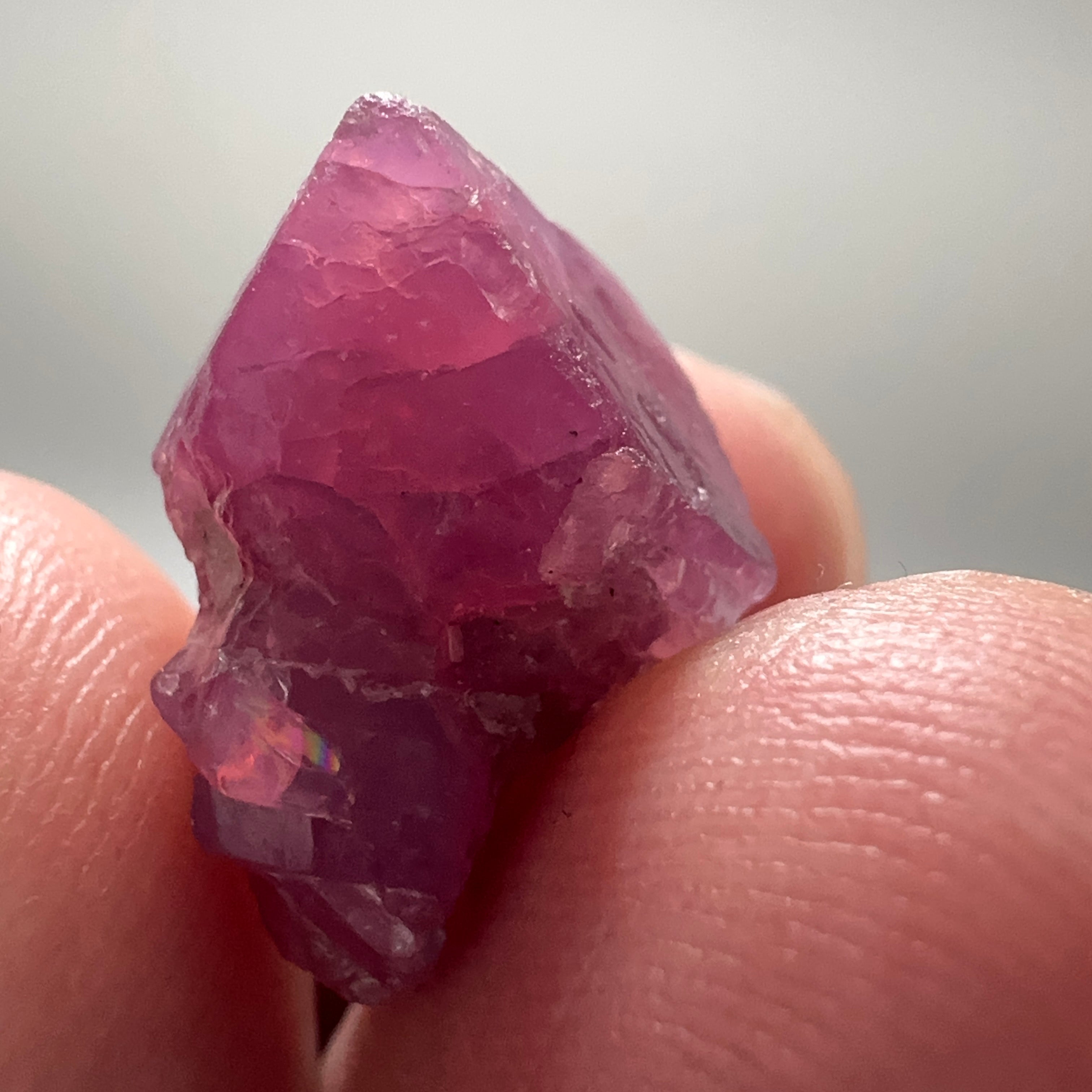 17.30ct Mahenge Spinel Crystal, Tanzania. Untreated Unheated