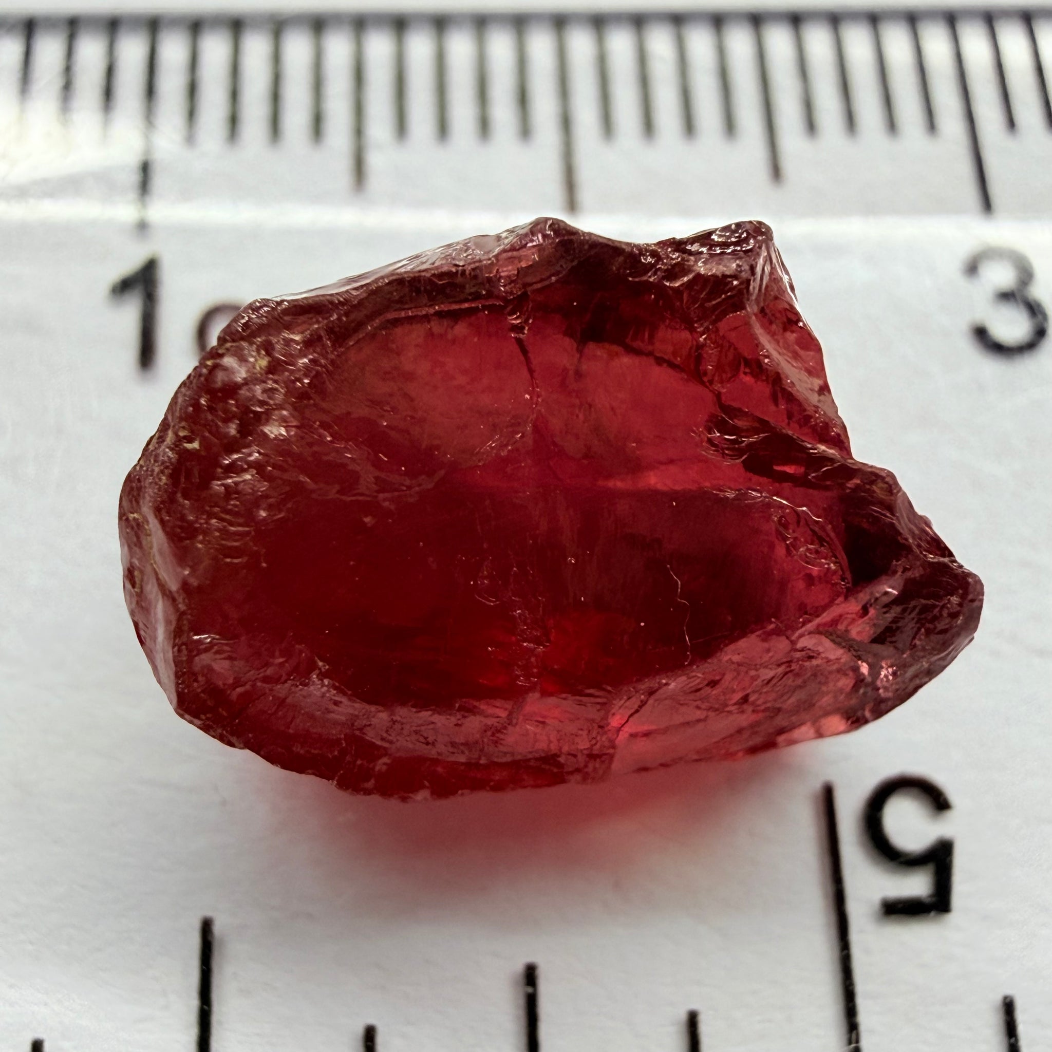 Umba Garnet, 11.55ct, Umba, Tanzania. Untreated Unheated. VVS with a little very fine silk
