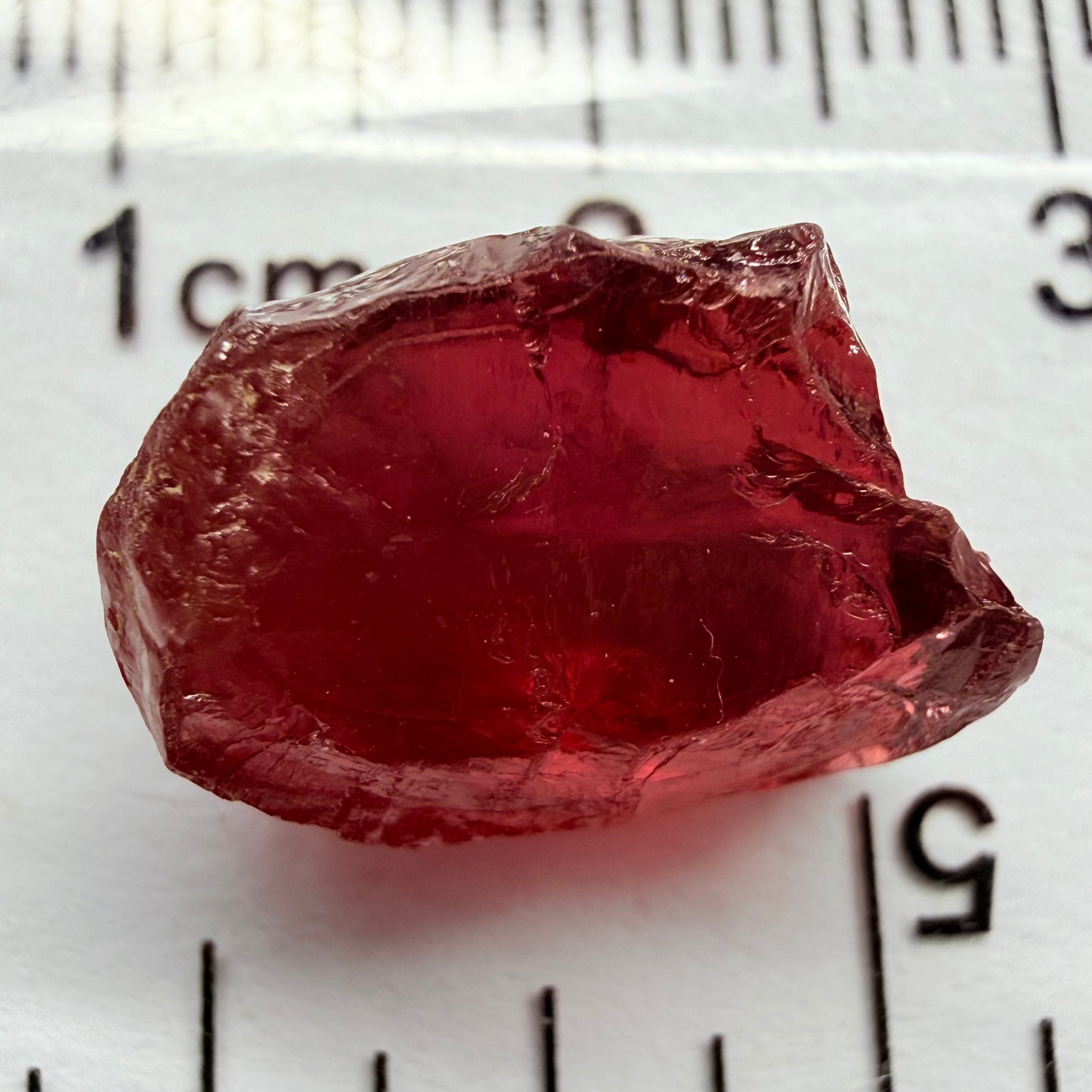 Umba Garnet, 11.55ct, Umba, Tanzania. Untreated Unheated. VVS with a little very fine silk