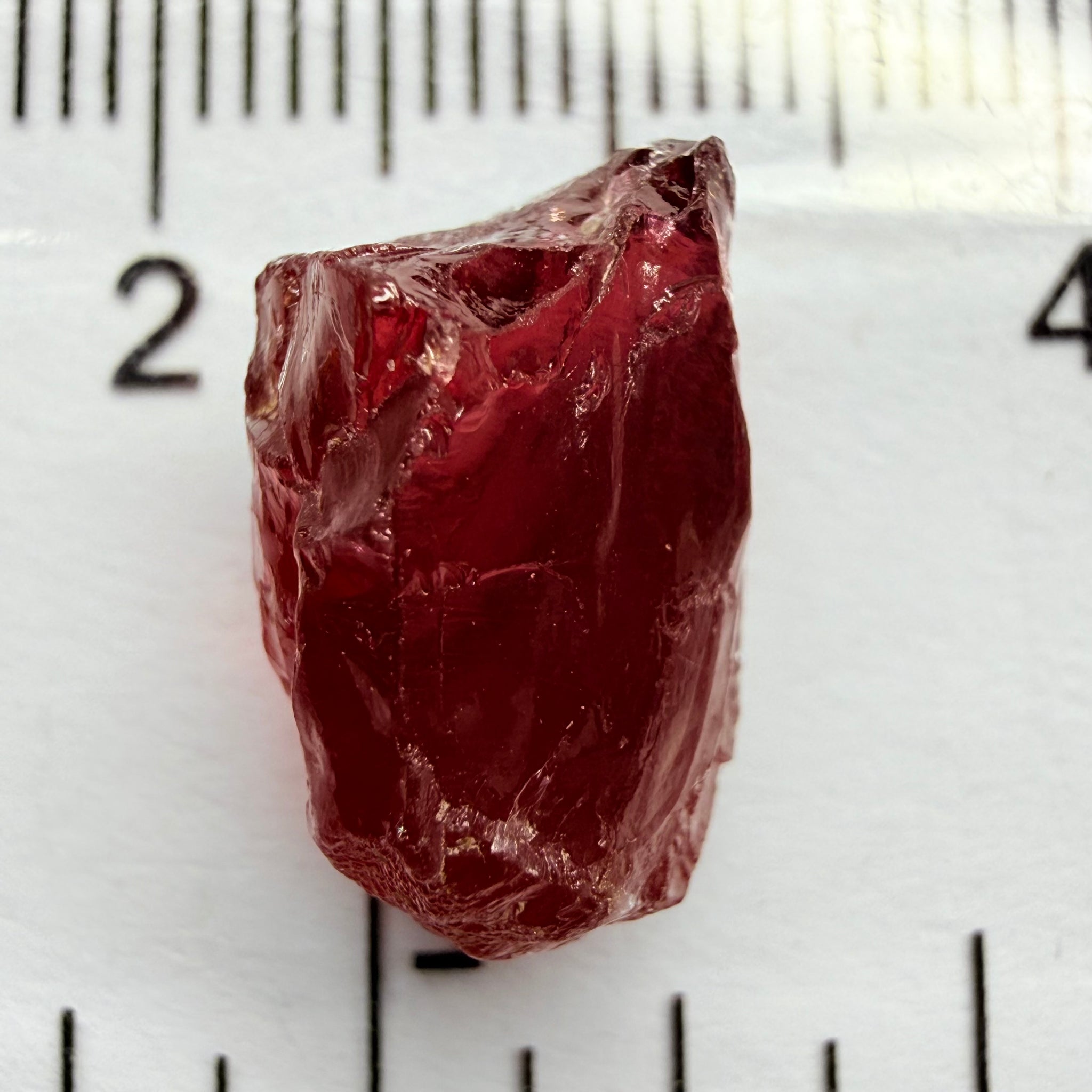 Umba Garnet, 11.55ct, Umba, Tanzania. Untreated Unheated. VVS with a little very fine silk