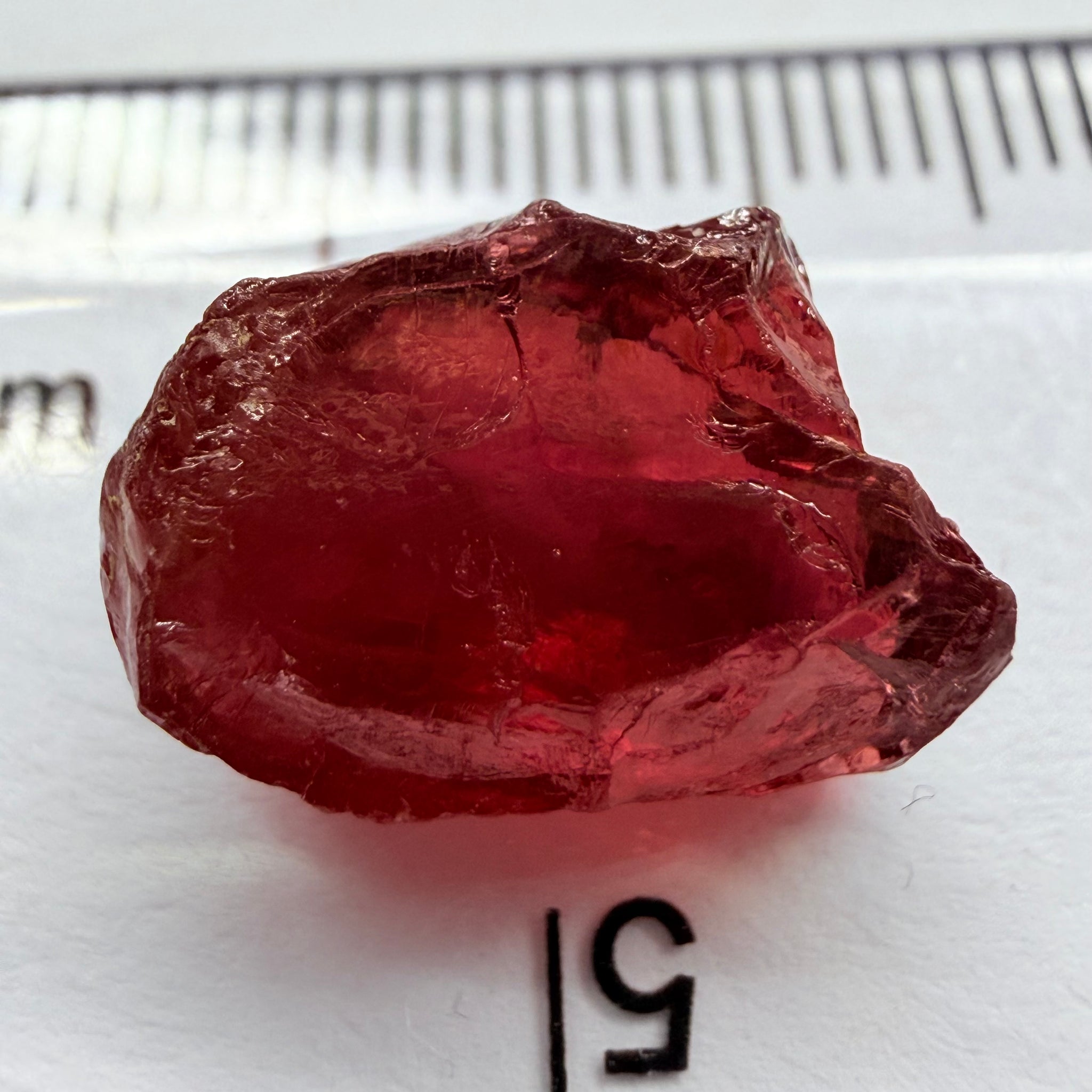 Umba Garnet, 11.55ct, Umba, Tanzania. Untreated Unheated. VVS with a little very fine silk