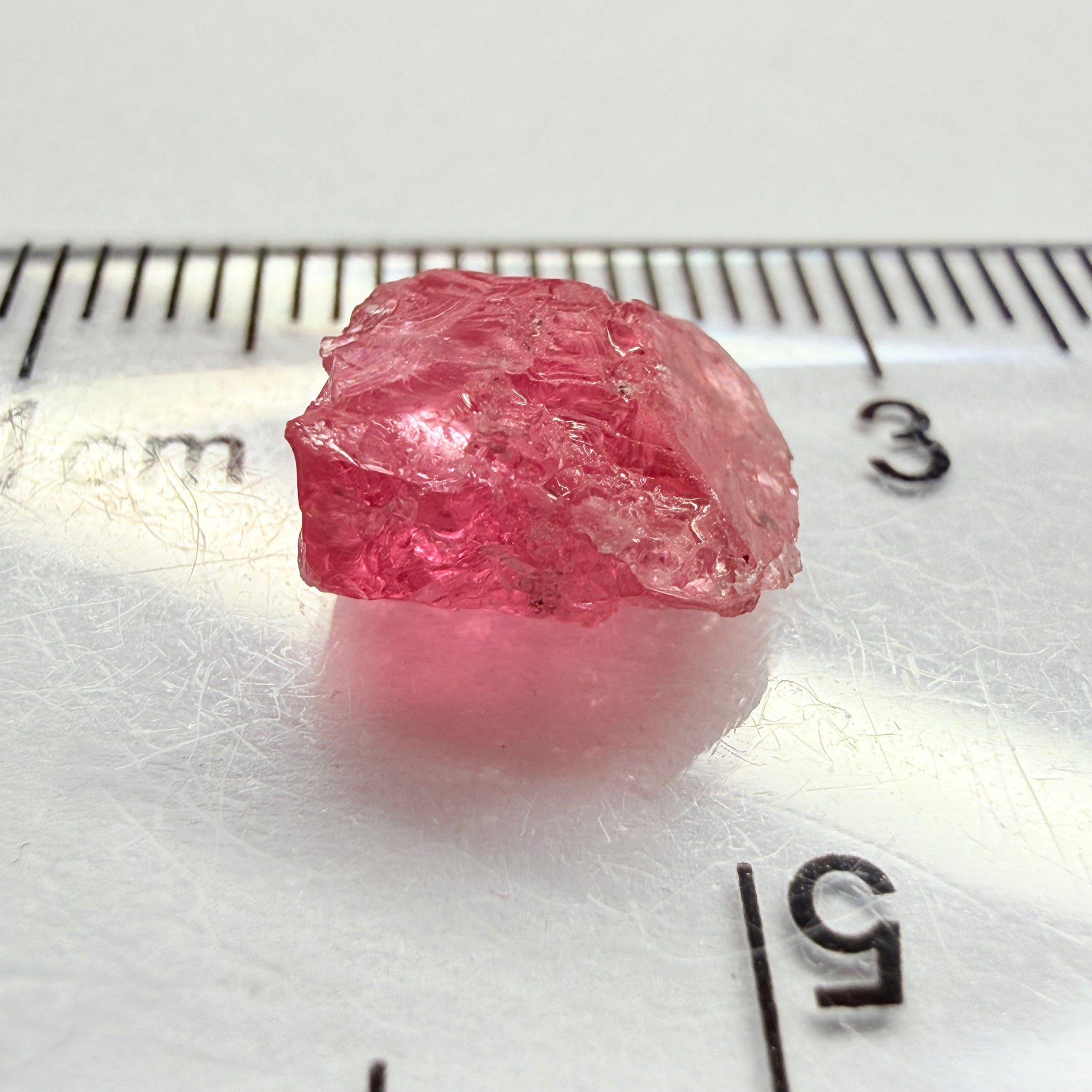 Mahenge Spinel, 3.55ct, Mahenge, Tanzania, Untreated Unheated, too flat to facet but great to set in jewellery as is