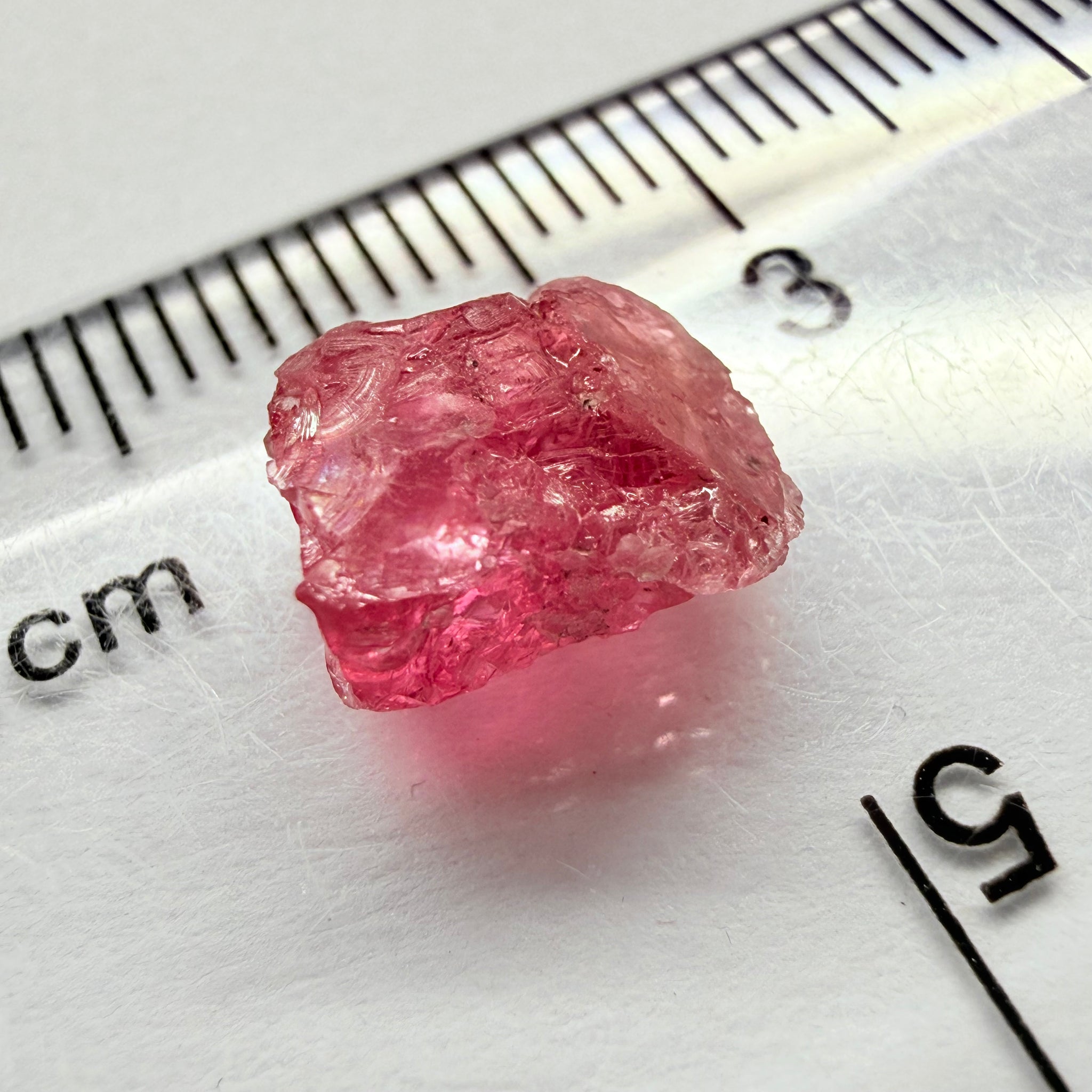 Mahenge Spinel, 3.55ct, Mahenge, Tanzania, Untreated Unheated, too flat to facet but great to set in jewellery as is