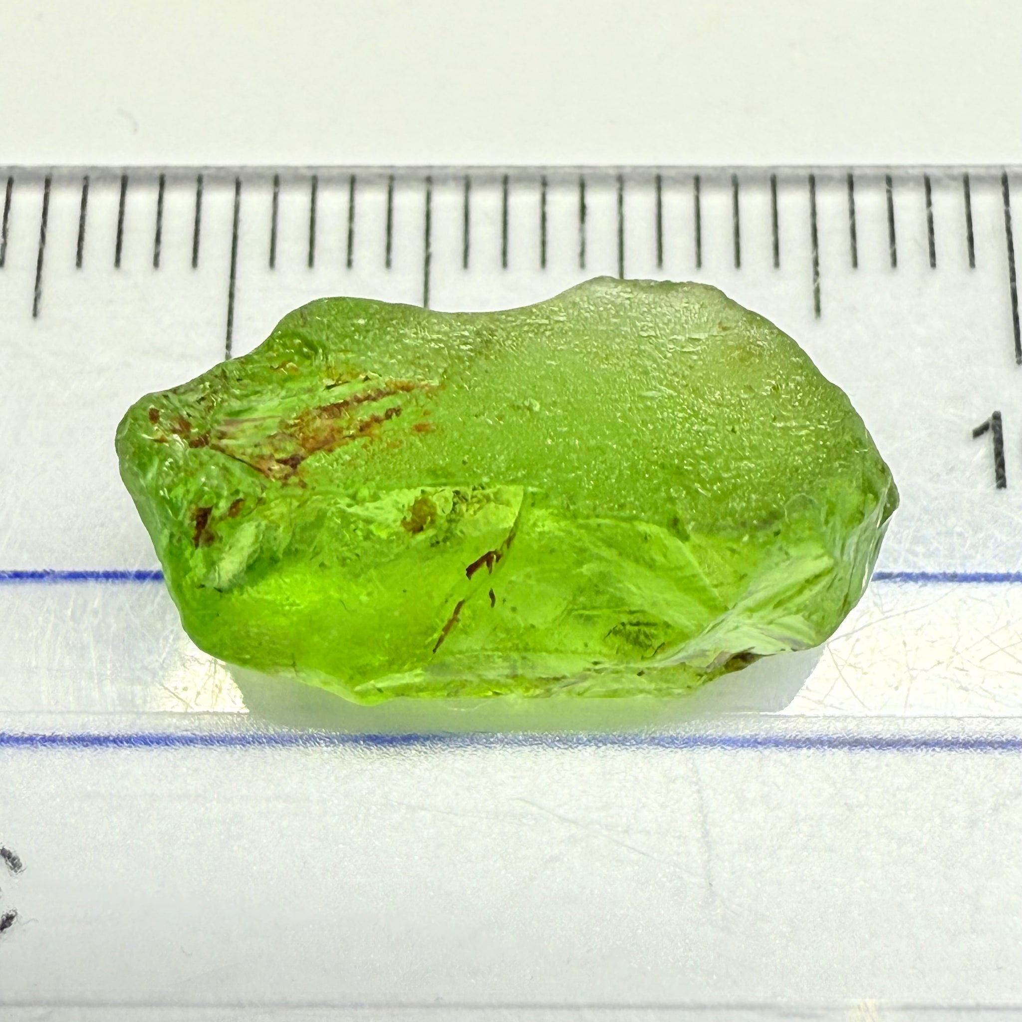 GoGo Peridot, 10.00ct, Tanzania, Untreated Unheated, mined by the WaGoGo tribe, vvs