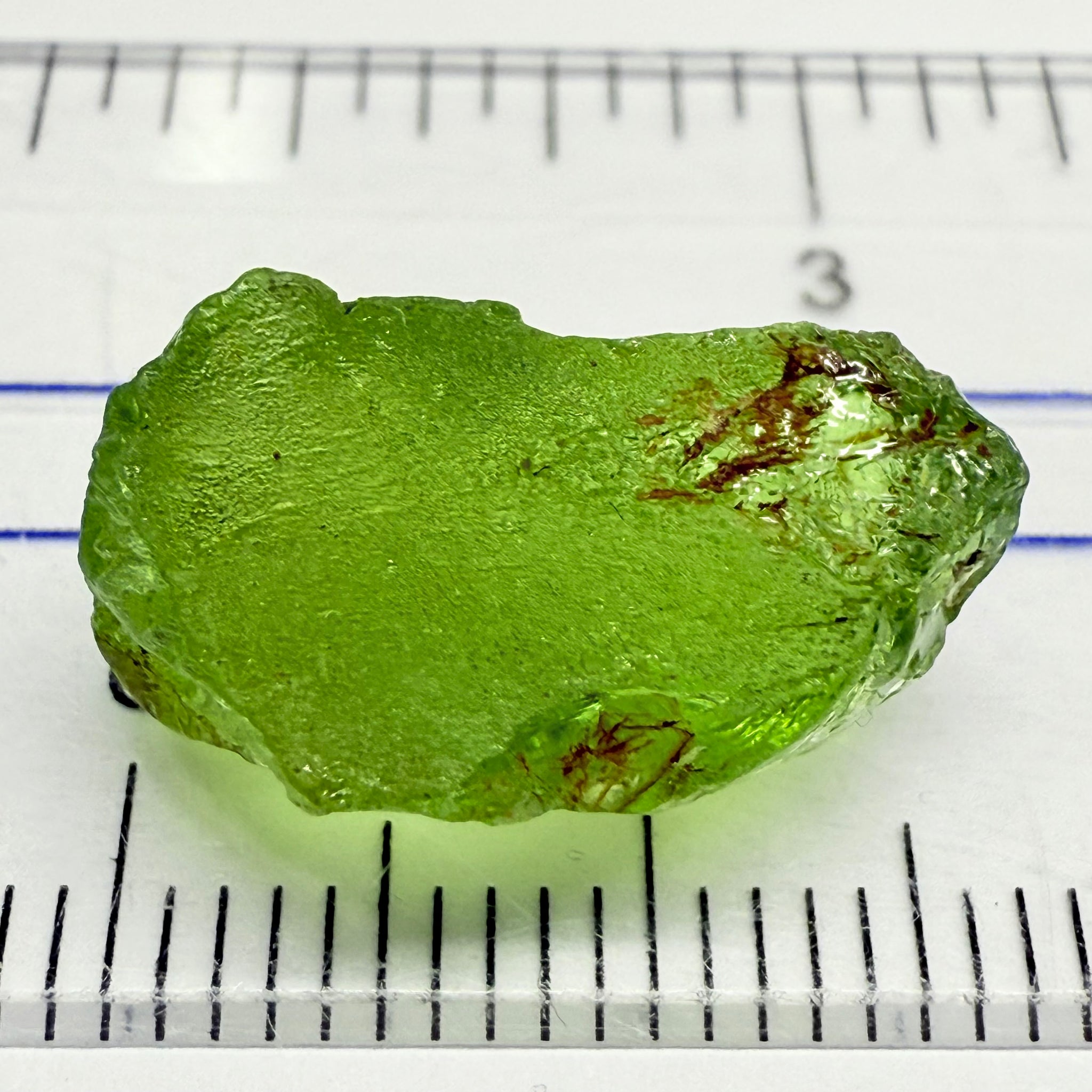 GoGo Peridot, 10.00ct, Tanzania, Untreated Unheated, mined by the WaGoGo tribe, vvs