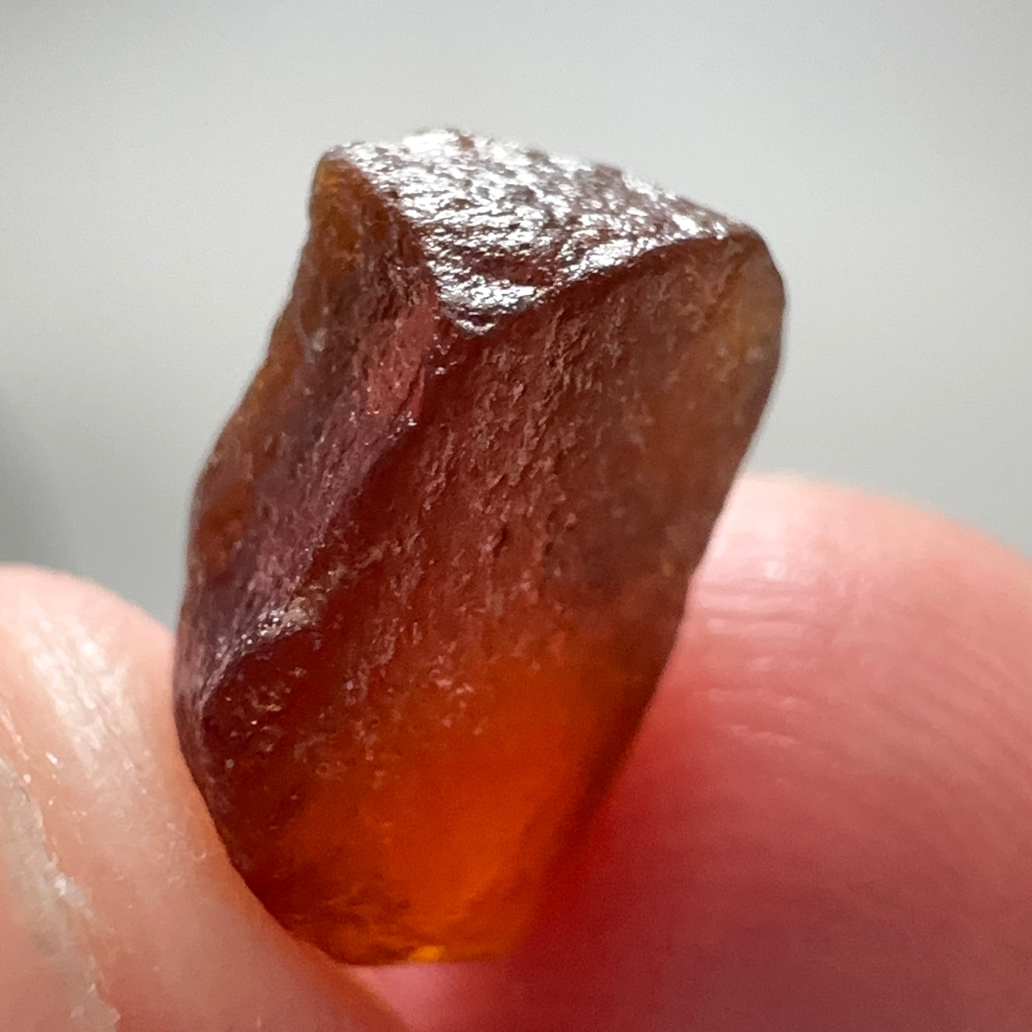 Malaya Garnet, 5.02ct, Umba Valley, Tanzania, Untreated Unheated, inside spotty VS