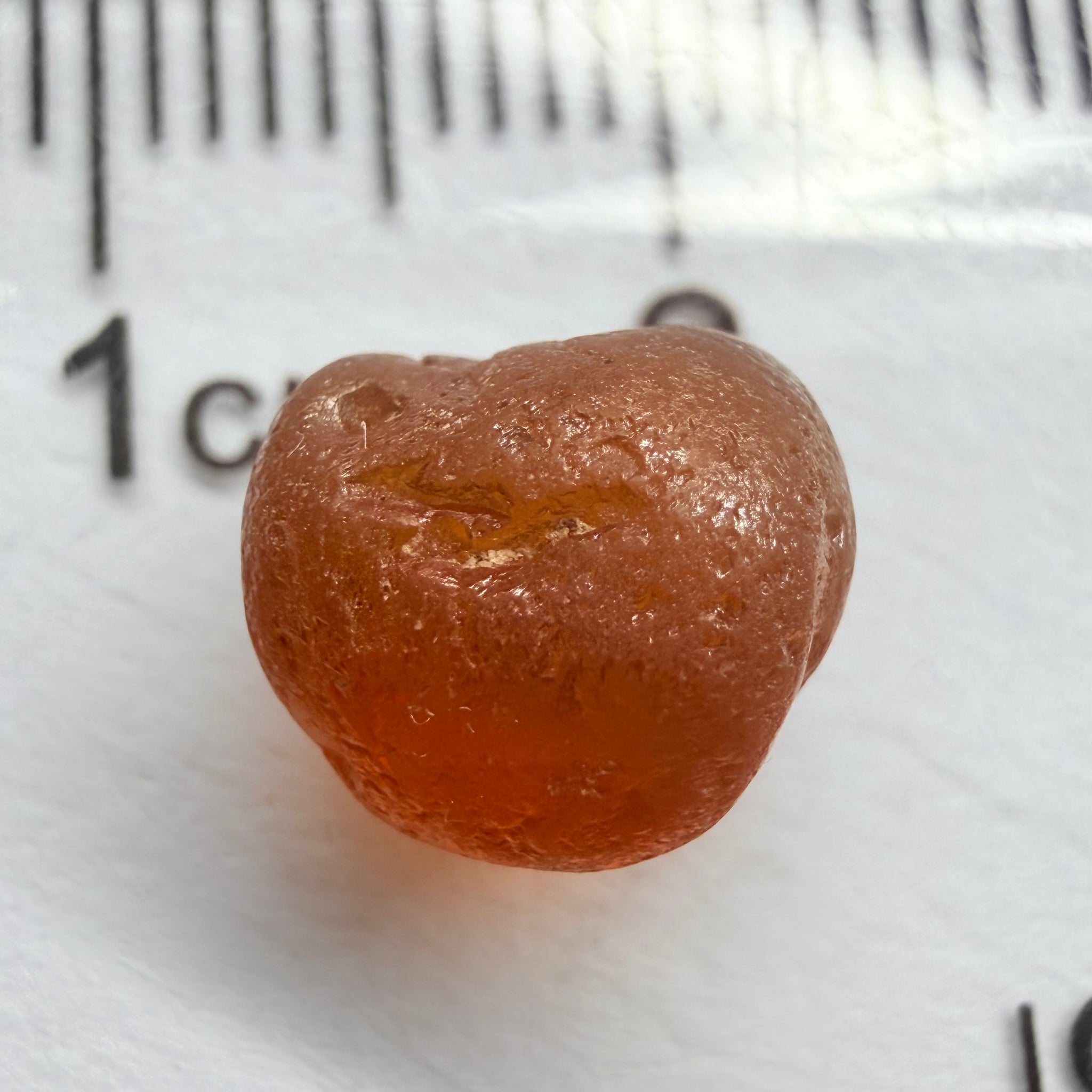 Orange Garnet, 4.00ct, Tanzania, Untreated Unheated. vvs