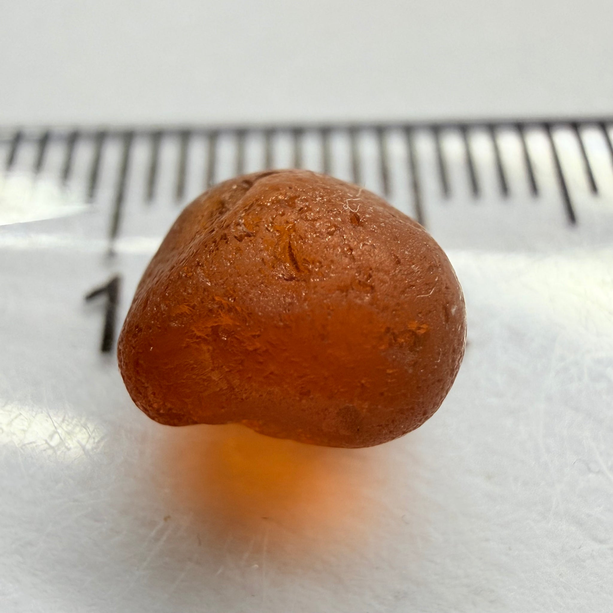 Orange Garnet, 4.00ct, Tanzania, Untreated Unheated. vvs