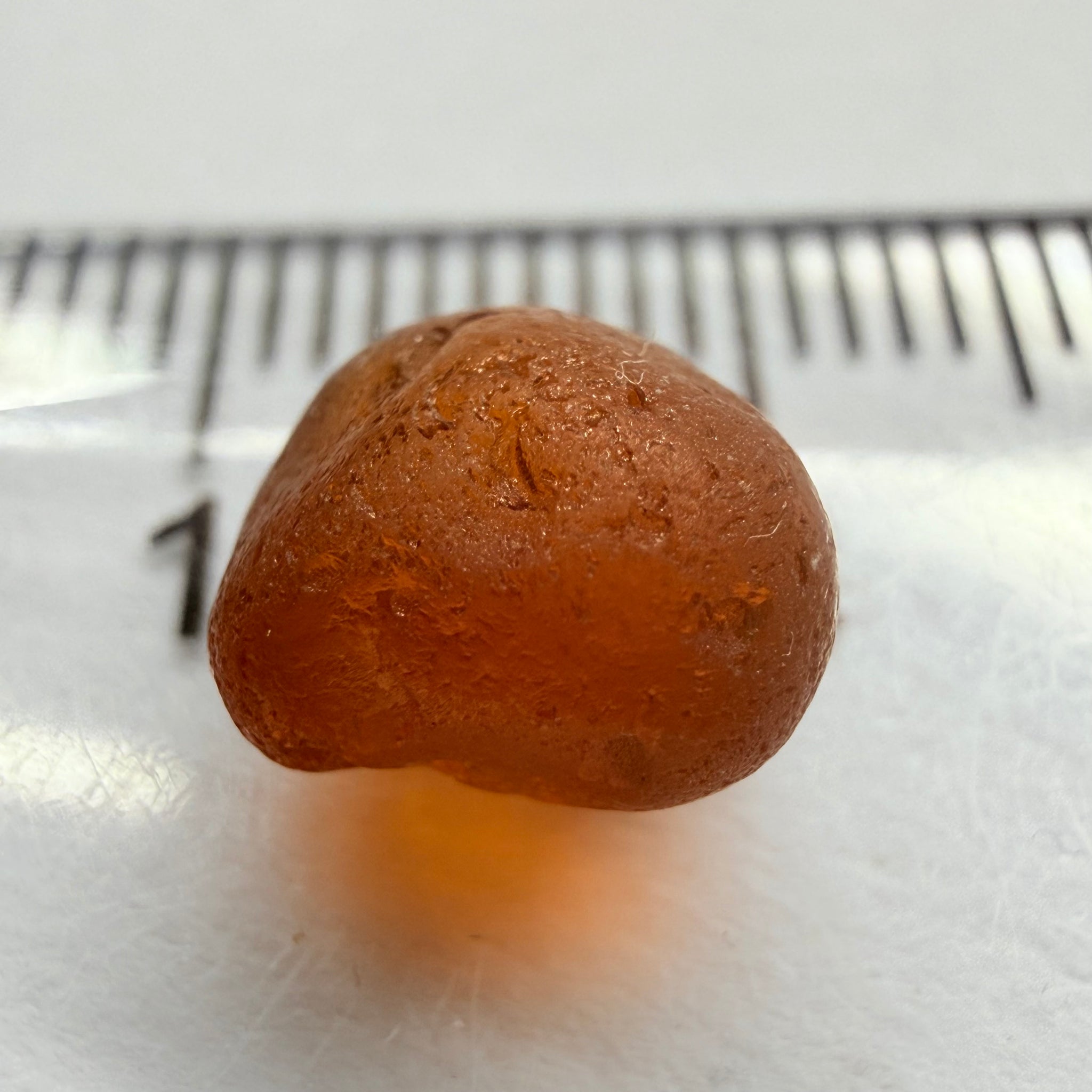 Orange Garnet, 4.00ct, Tanzania, Untreated Unheated. vvs
