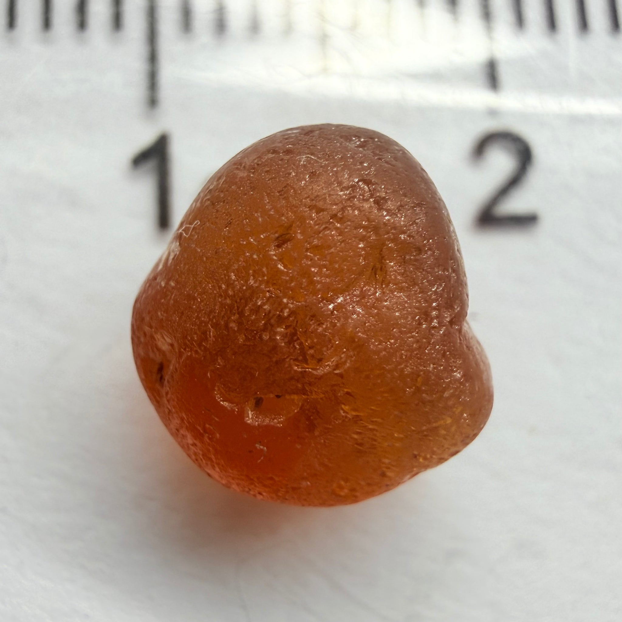 Orange Garnet, 4.00ct, Tanzania, Untreated Unheated. vvs
