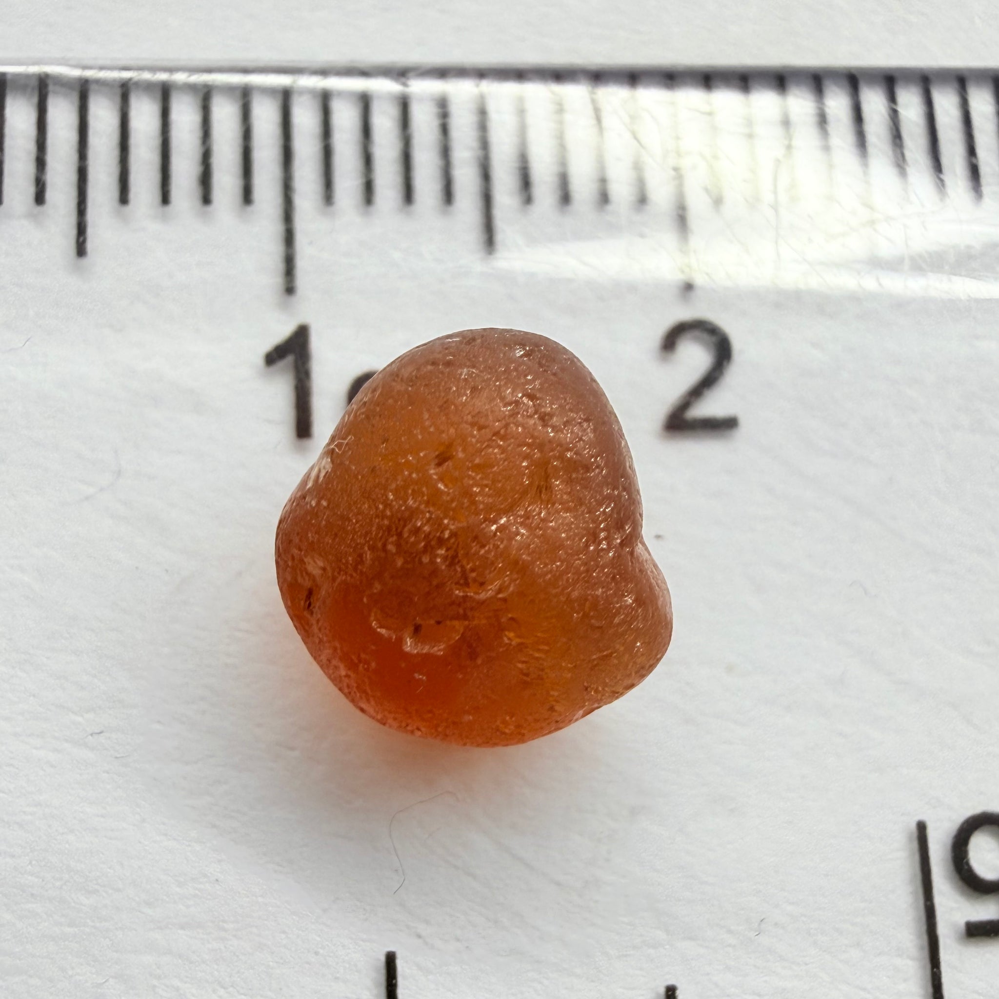 Orange Garnet, 4.00ct, Tanzania, Untreated Unheated. vvs