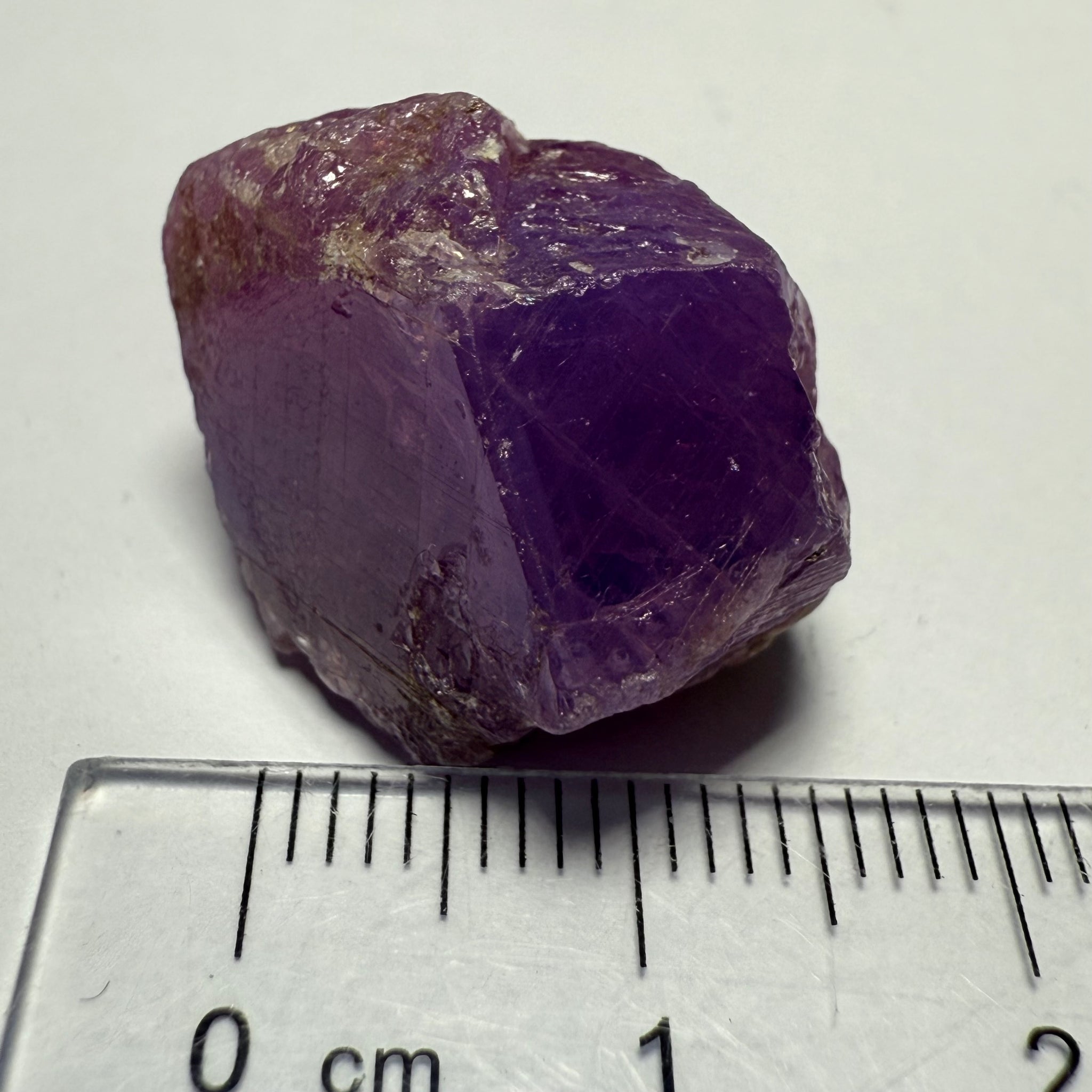 Colour Change Sapphire Crystal Specimen, Winza, Tanzania, Untreated Unheated, very rare, 53.18ct