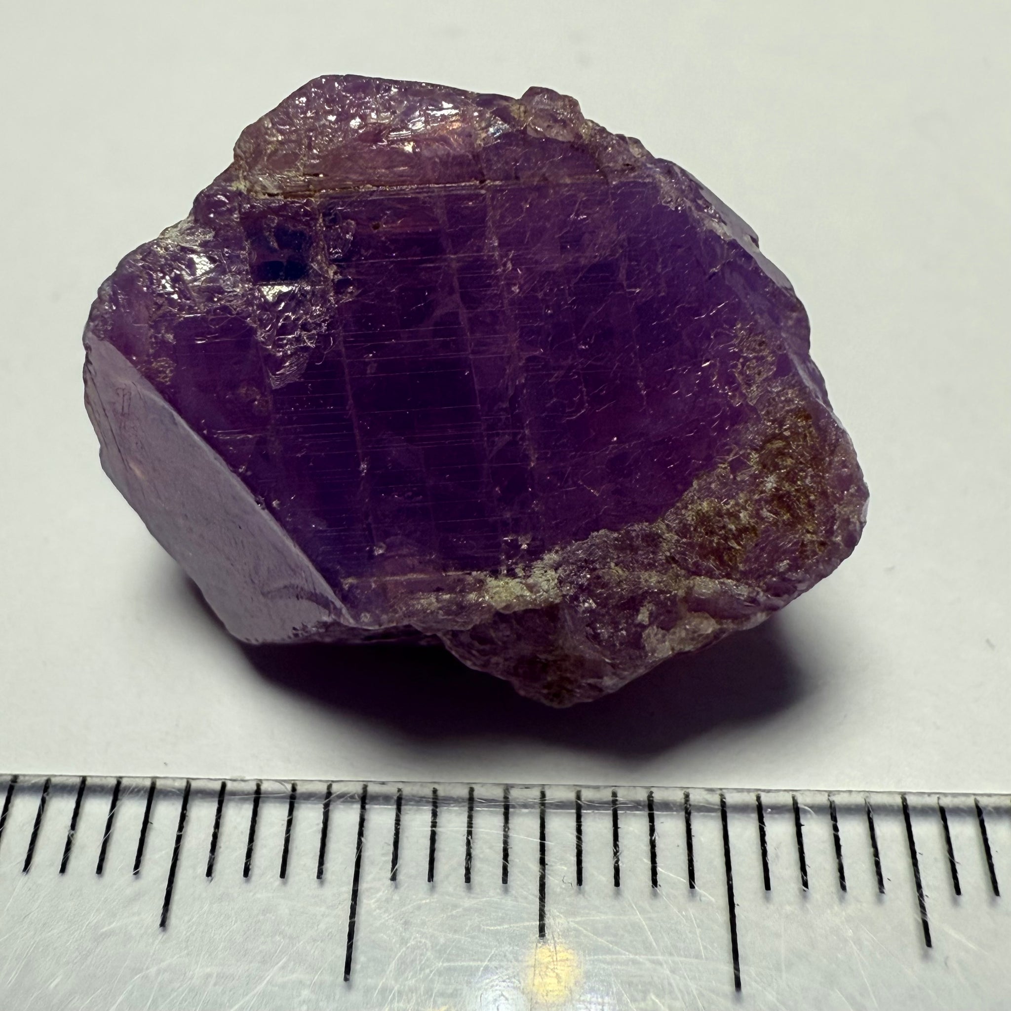 Colour Change Sapphire Crystal Specimen, Winza, Tanzania, Untreated Unheated, very rare, 53.18ct