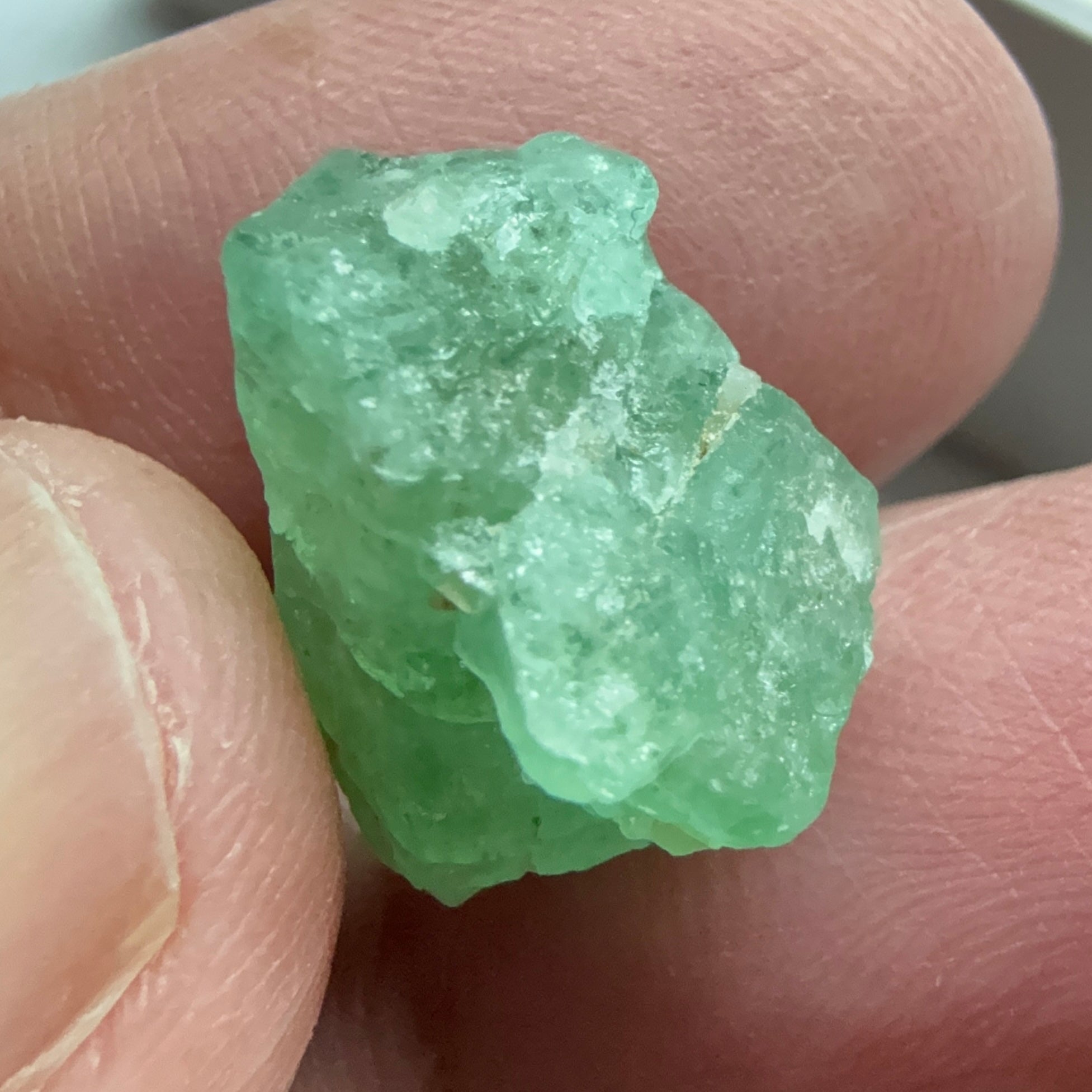 Emerald Crystal, 12.23ct, Tanzania, Untreated Unheated, specimen grade