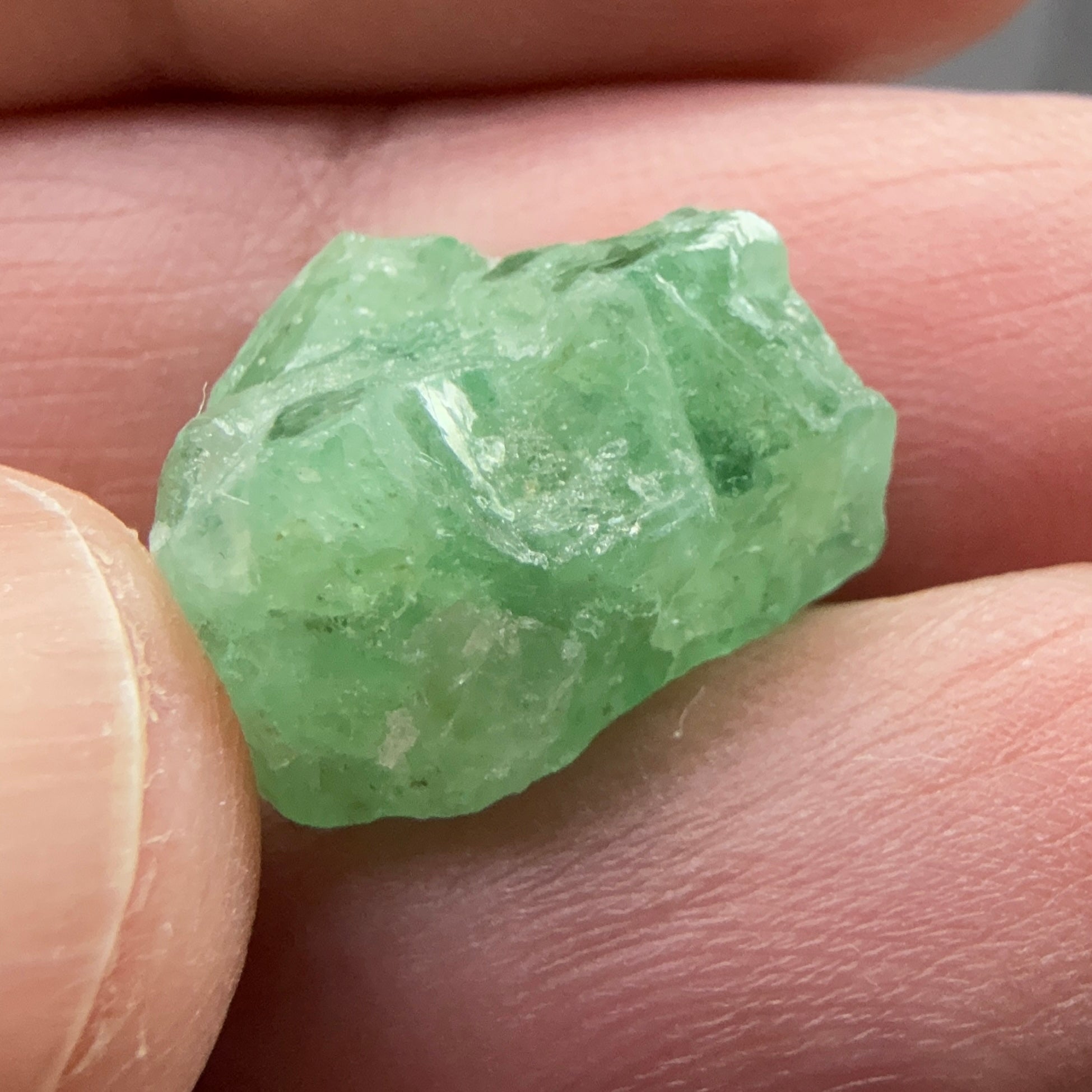 Emerald Crystal, 12.23ct, Tanzania, Untreated Unheated, specimen grade