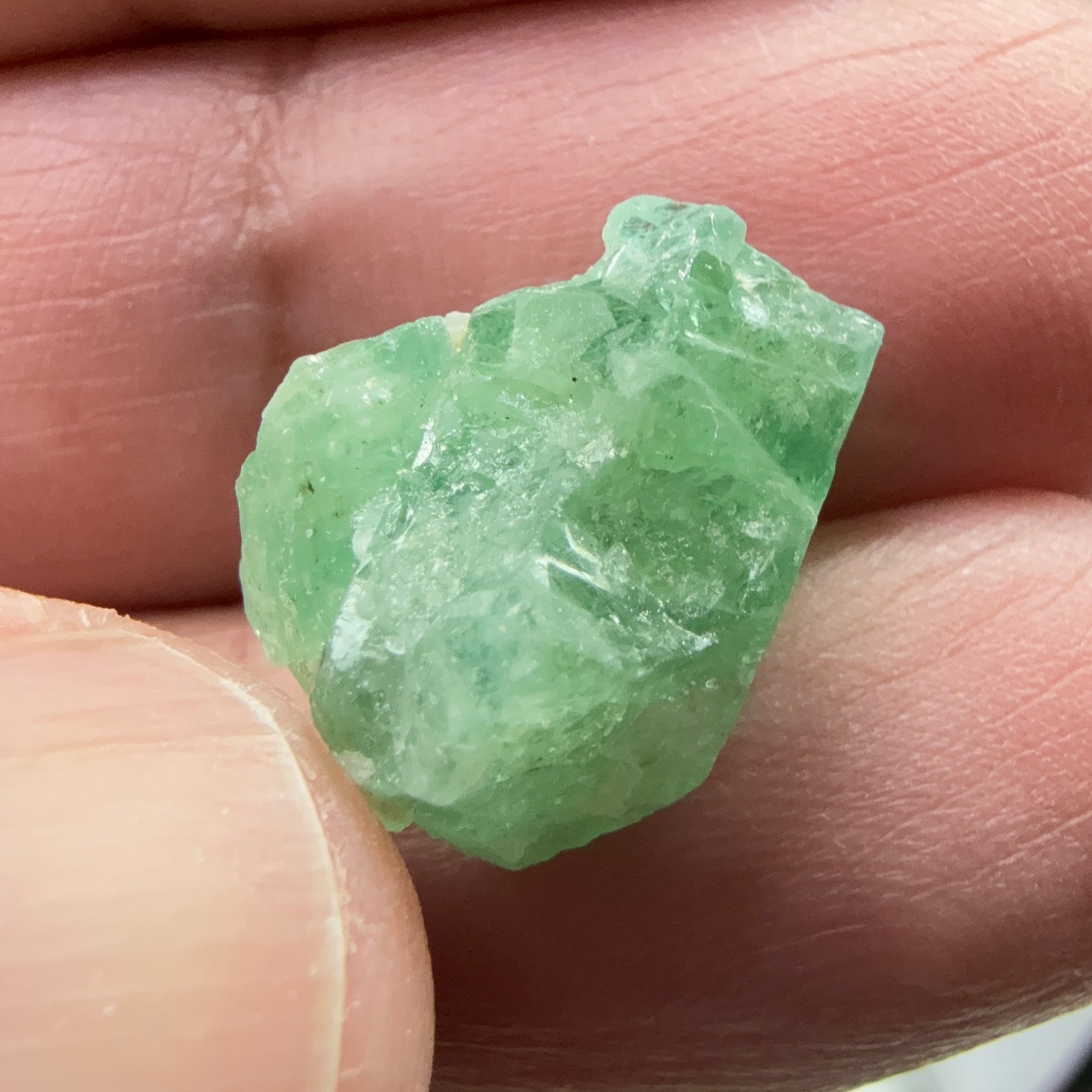 Emerald Crystal, 12.23ct, Tanzania, Untreated Unheated, specimen grade