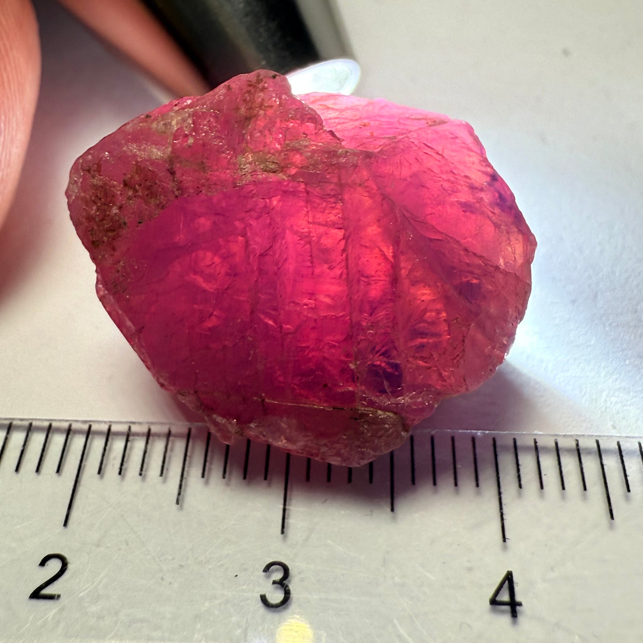 Colour Change Sapphire Crystal Specimen, Winza, Tanzania, Untreated Unheated, very rare, 53.18ct