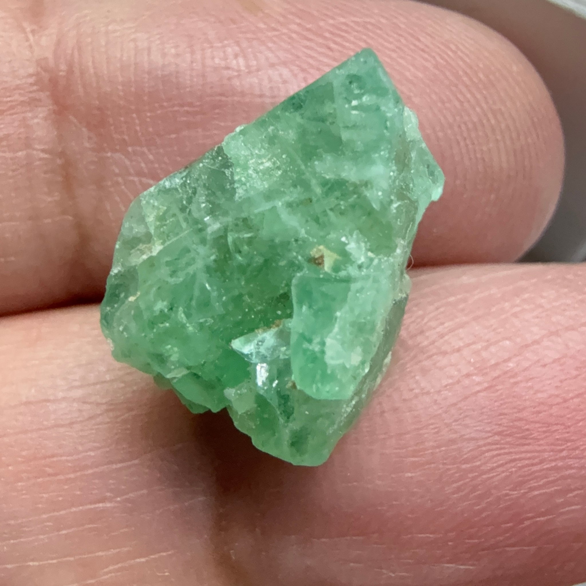 Emerald Crystal, 12.23ct, Tanzania, Untreated Unheated, specimen grade