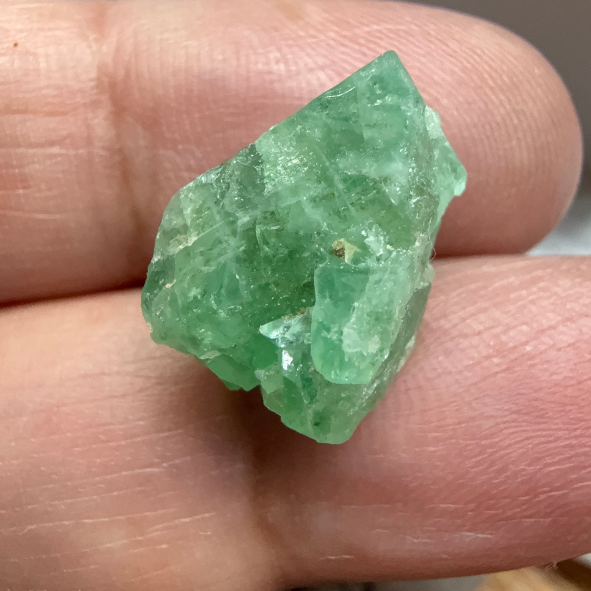 Emerald Crystal, 12.23ct, Tanzania, Untreated Unheated, specimen grade