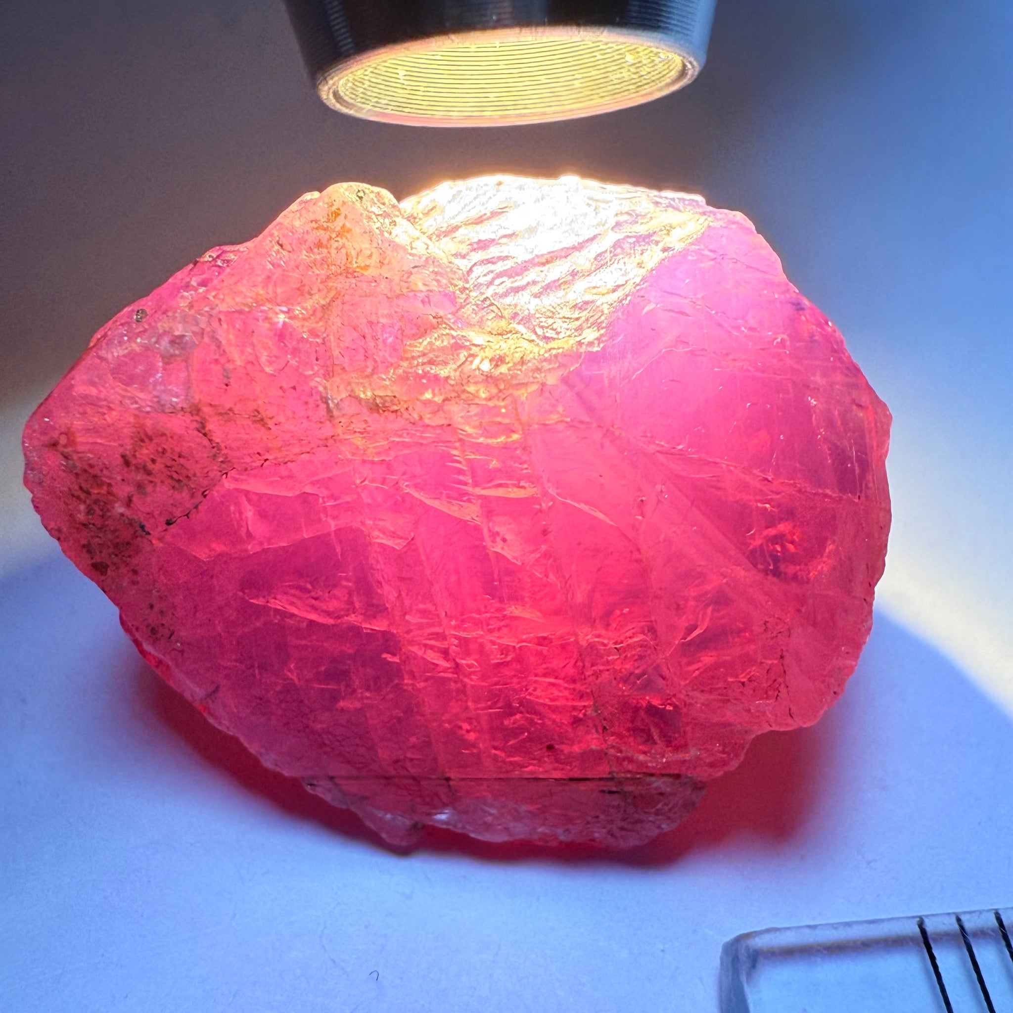 Colour Change Sapphire Crystal Specimen, Winza, Tanzania, Untreated Unheated, very rare, 53.18ct