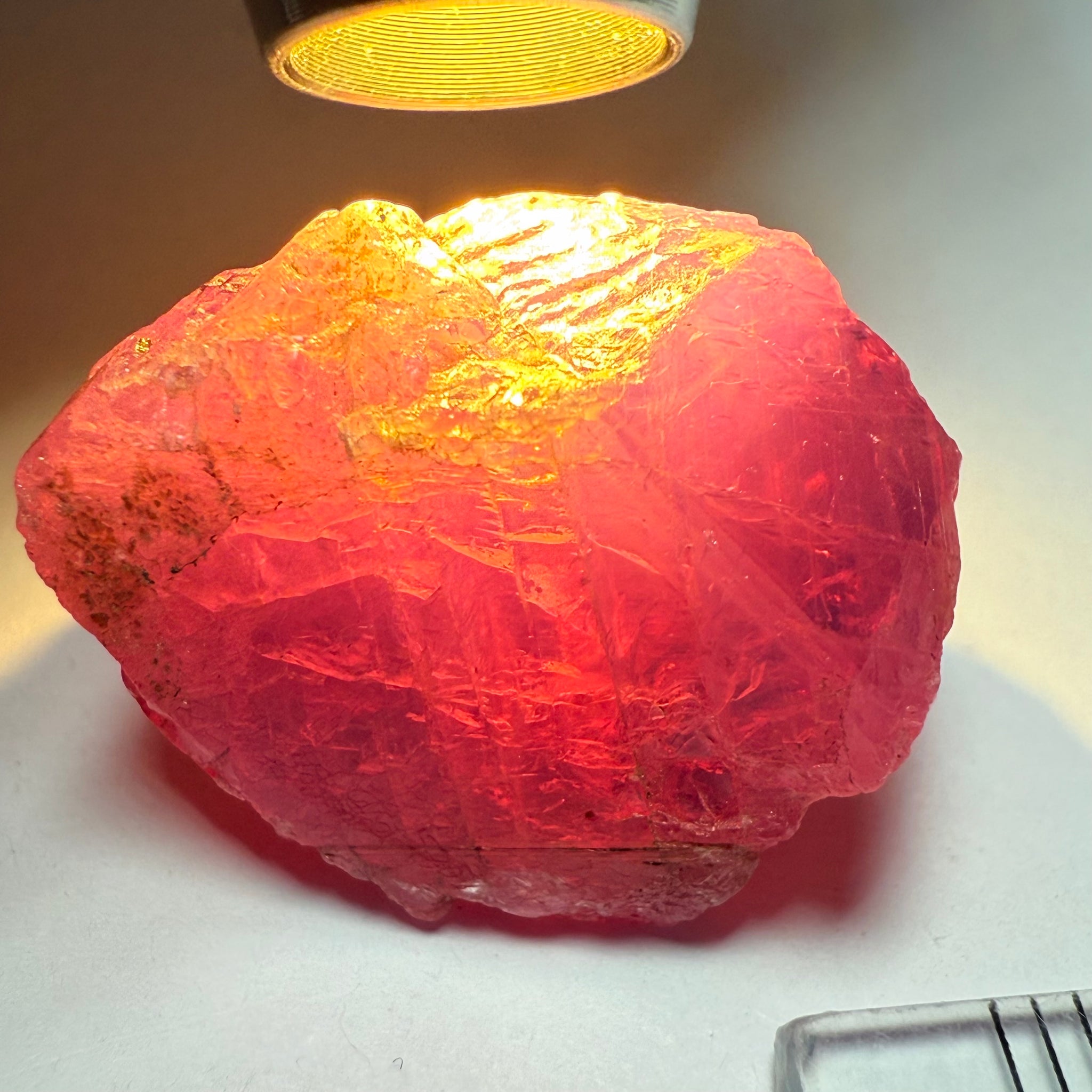 Colour Change Sapphire Crystal Specimen, Winza, Tanzania, Untreated Unheated, very rare, 53.18ct