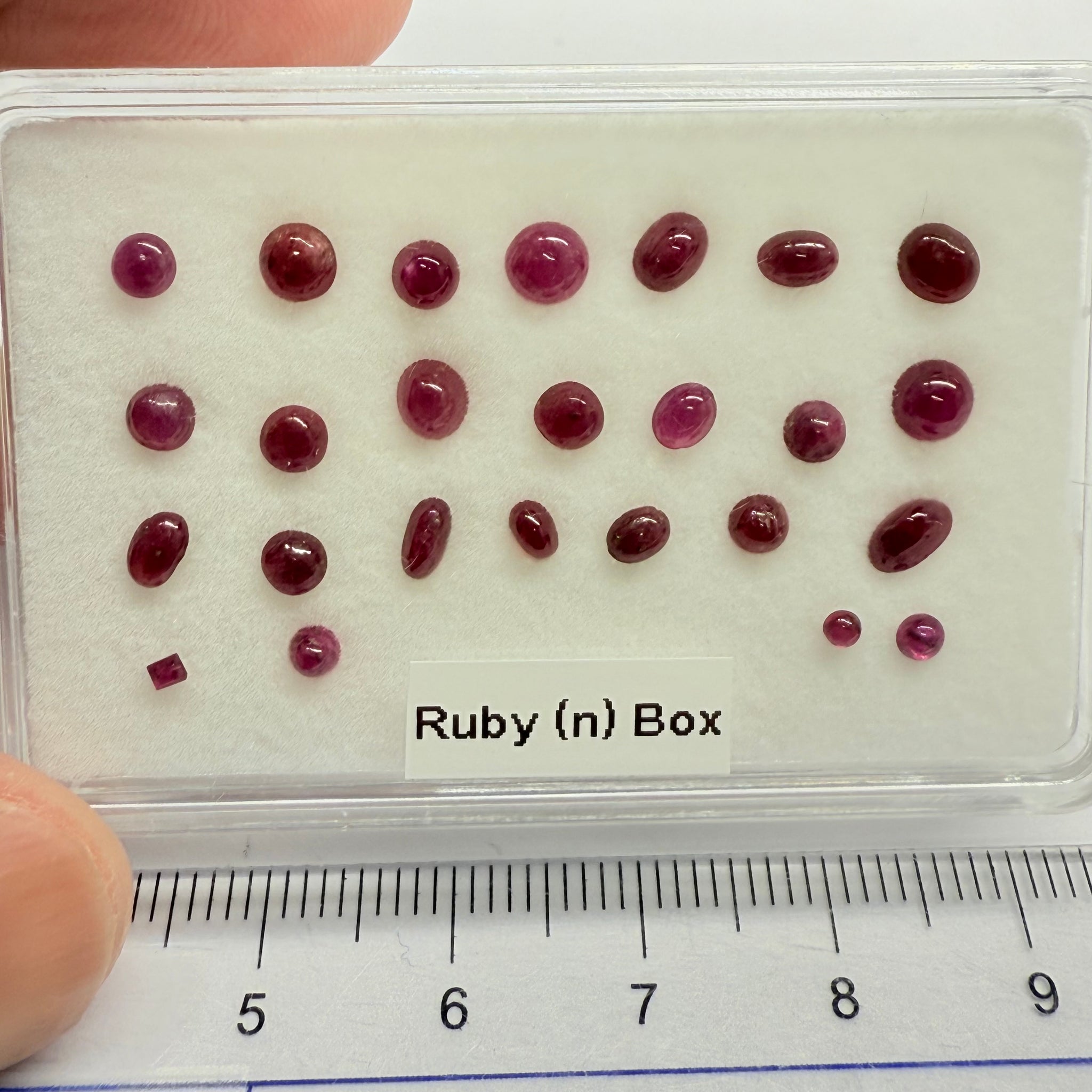 Ruby Box, Tanzania, Untreated Unheated