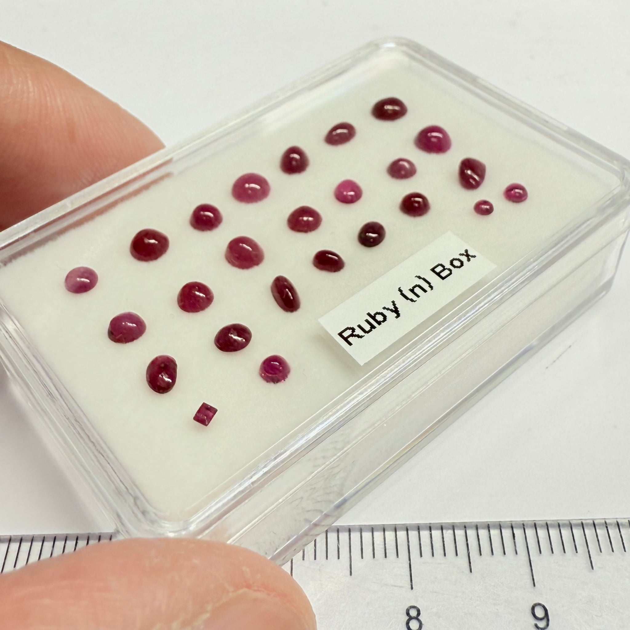 Ruby Box, Tanzania, Untreated Unheated