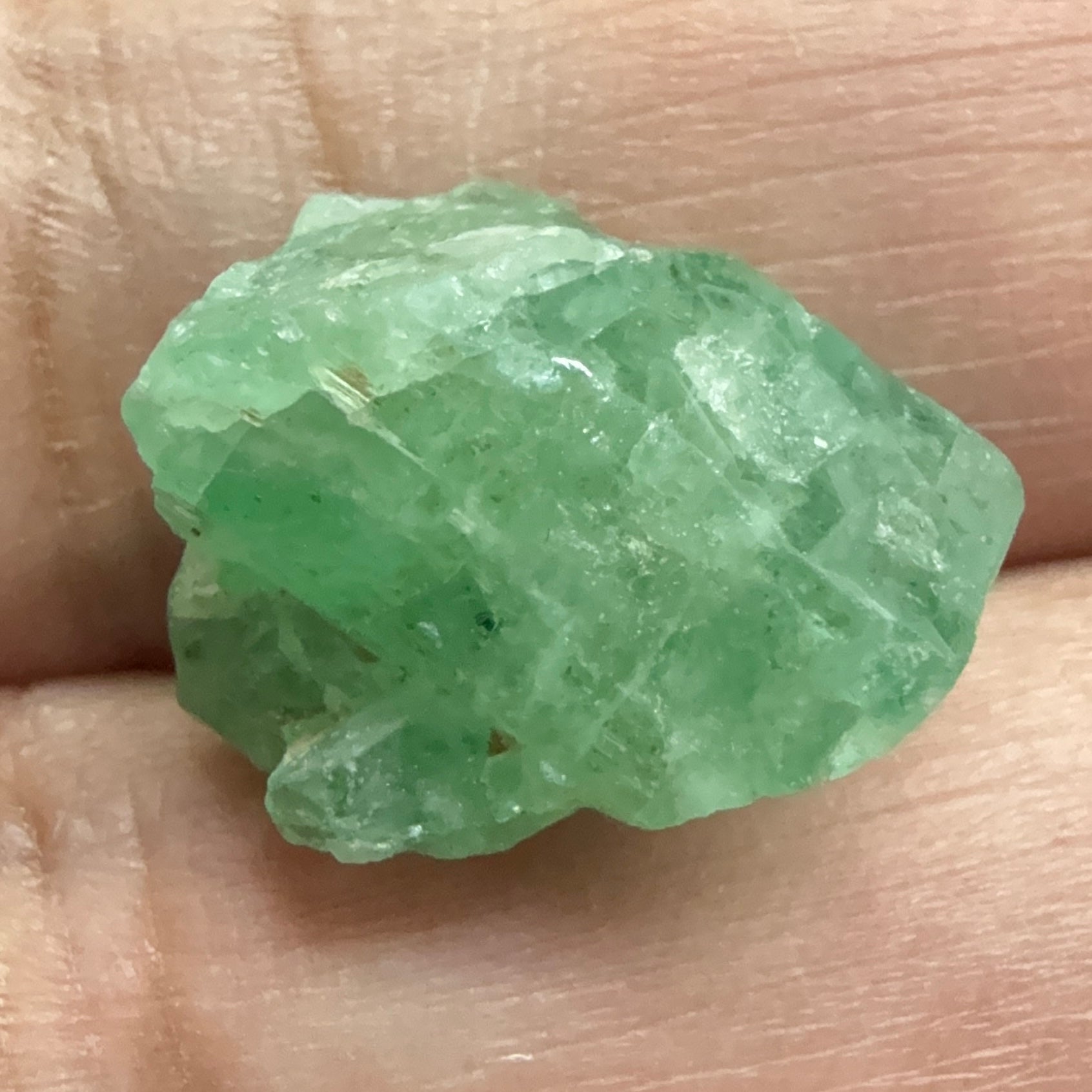 Emerald Crystal, 12.23ct, Tanzania, Untreated Unheated, specimen grade
