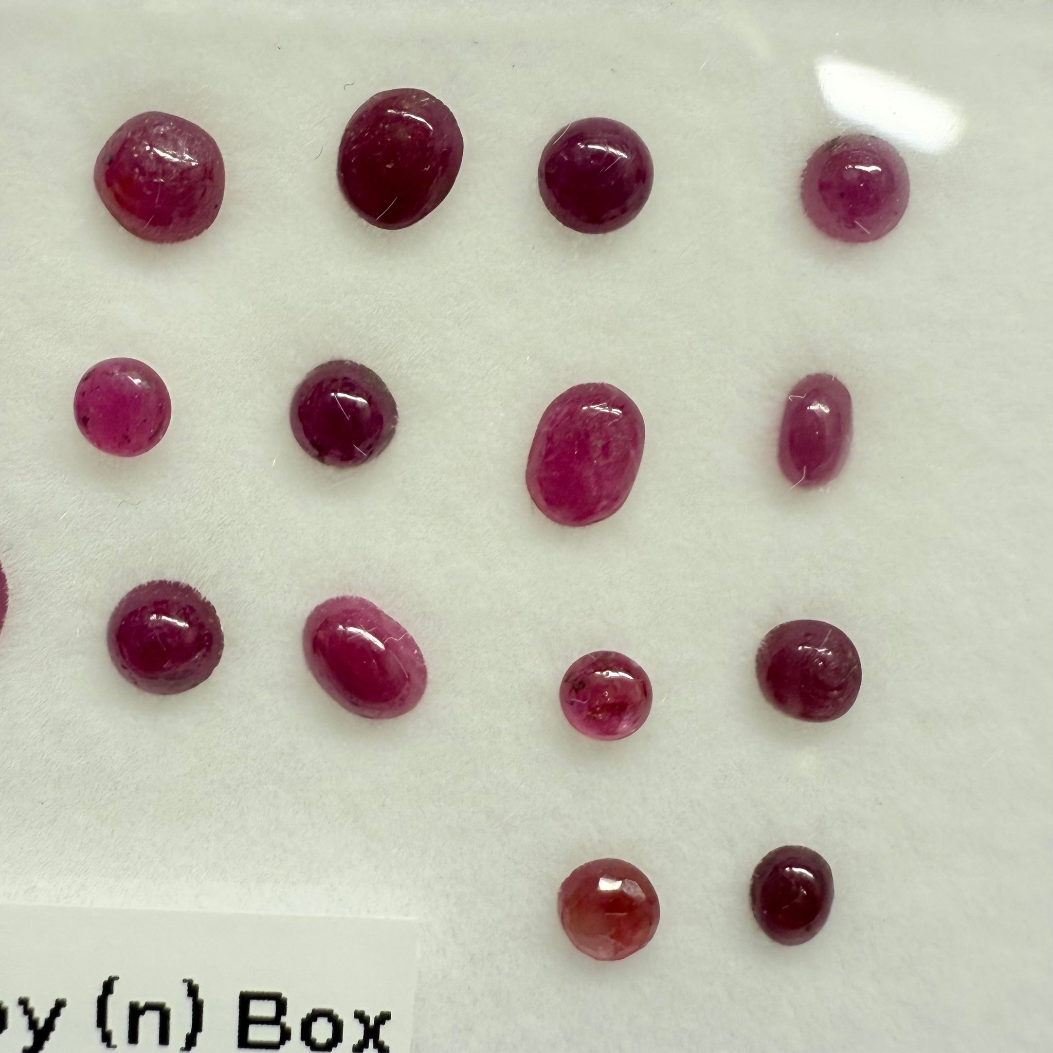 Ruby Box, Tanzania, Untreated Unheated