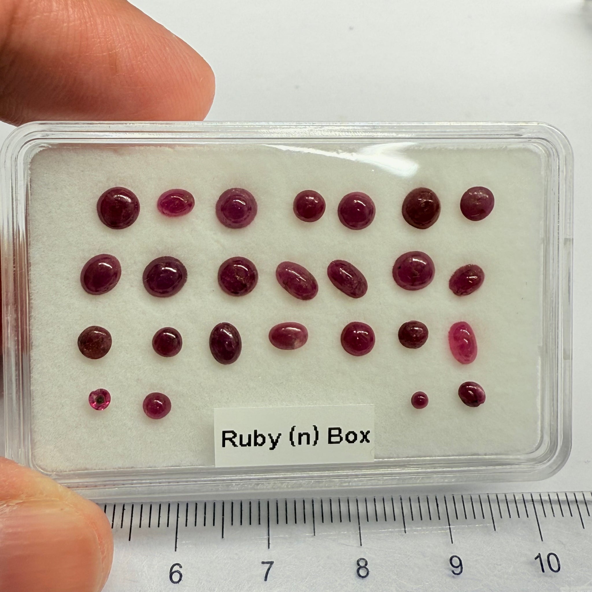 Ruby Box, Tanzania, Untreated Unheated