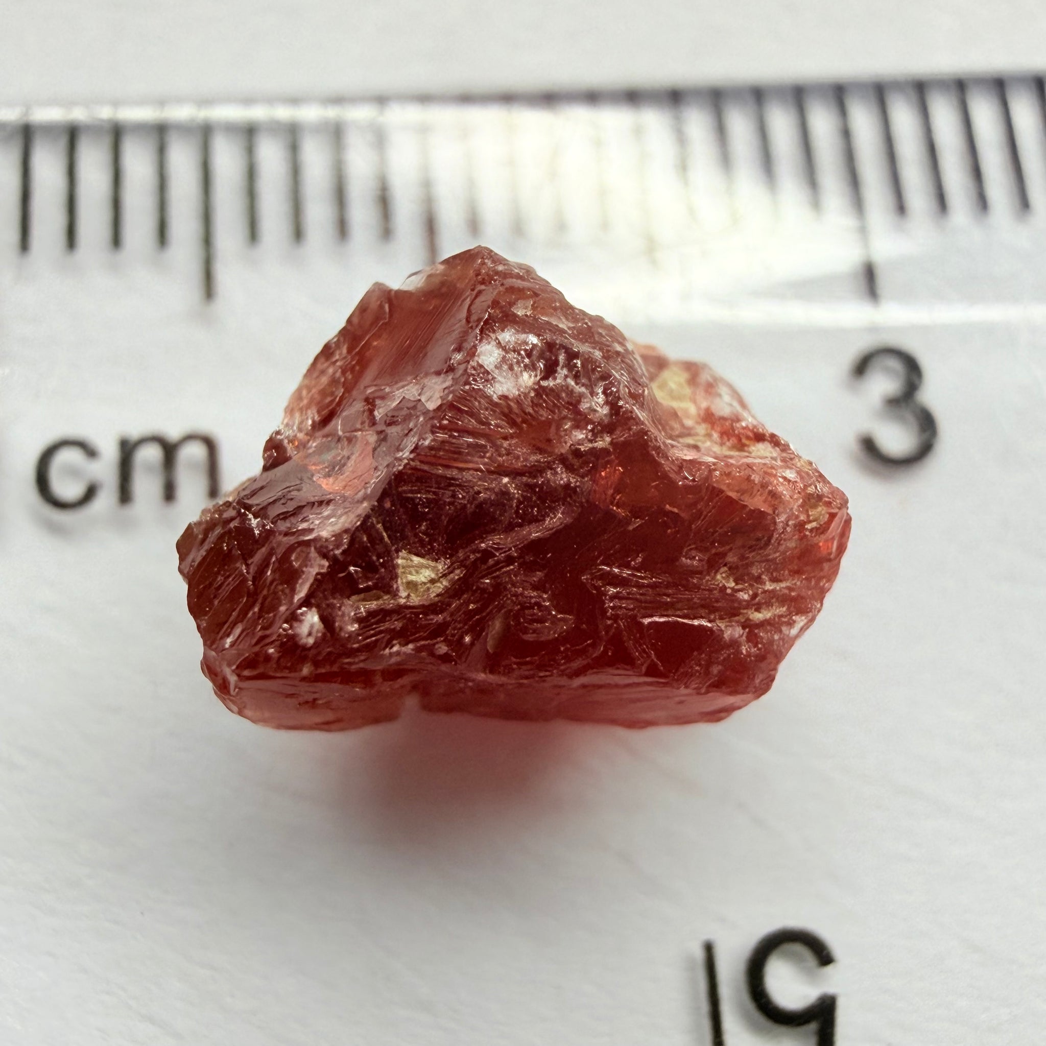 Umba Sapphire, 6.96ct, Umba, Tanzania, Untreated Unheated, surface gunk that will need to be removed on preform, inside its cloudy with no inclusions once the stuff on the skin is removed, see pics and backlit