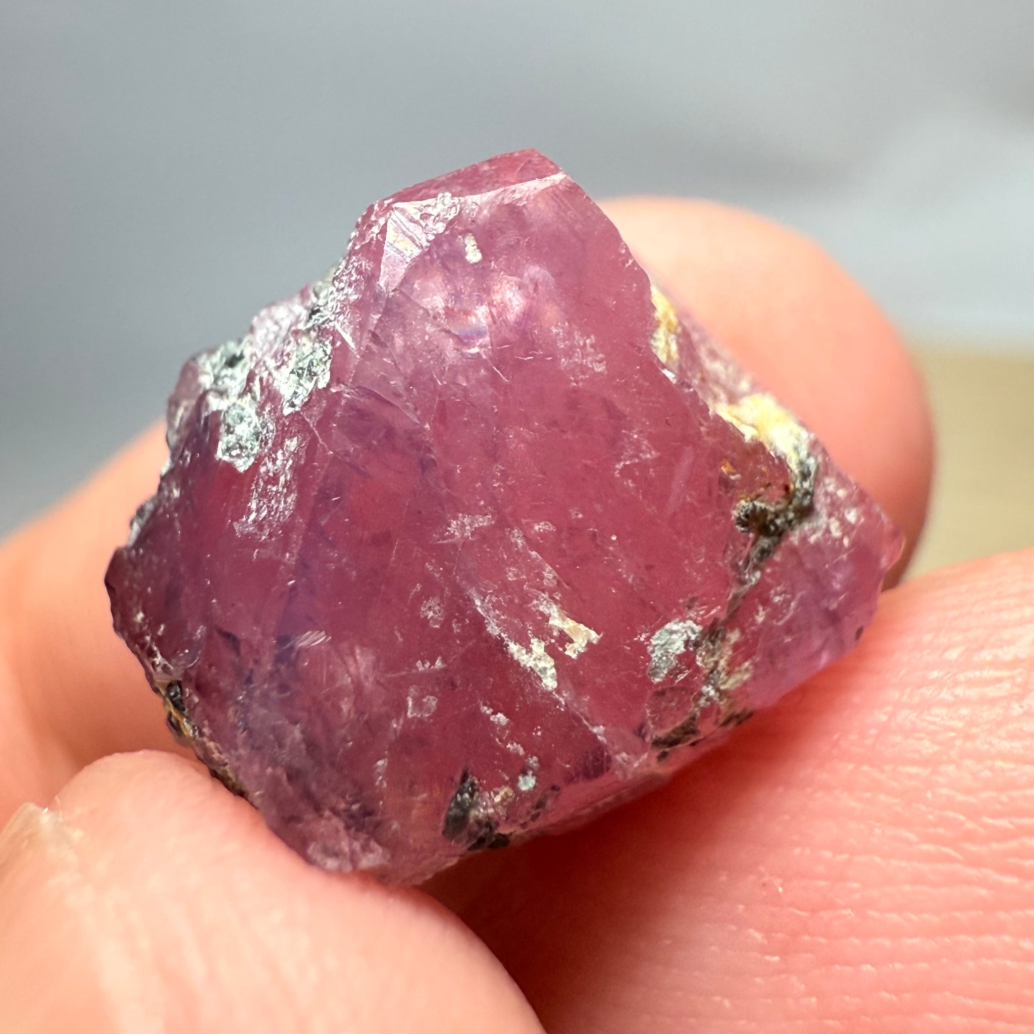 Sapphire Crystal, Winza, Tanzania, Untreated Unheated, Translucent, 22.52ct